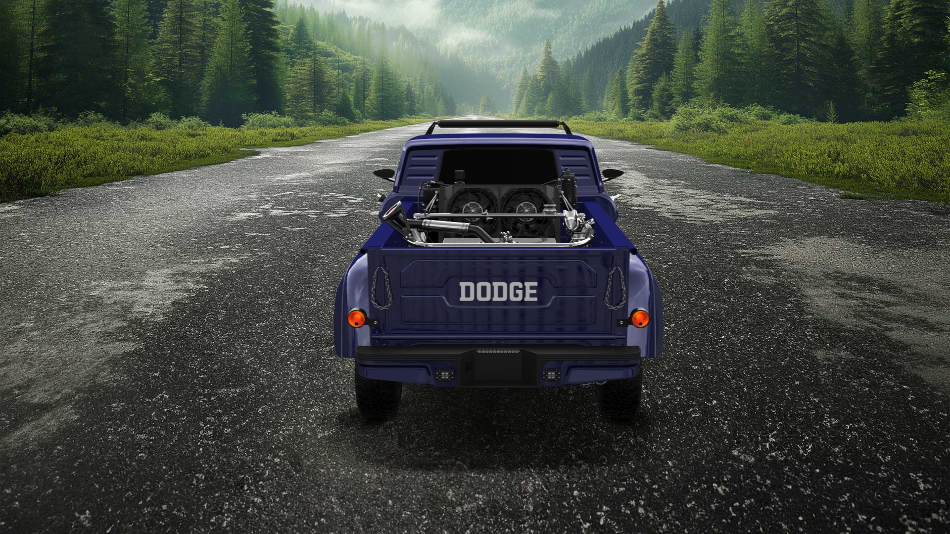 Dodge D-100 Stepside 2 Door pickup truck 1961