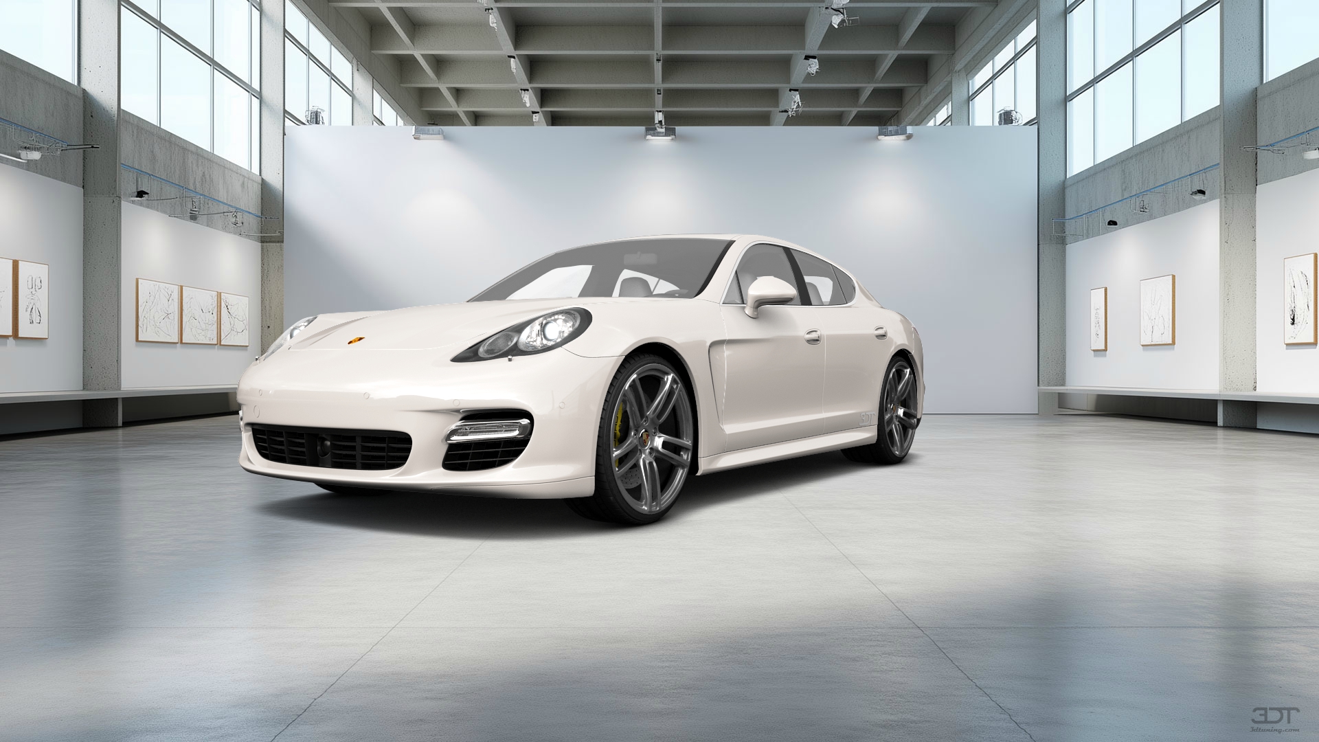 Porsche Panamera 4 door fastback saloon 2011 tuning