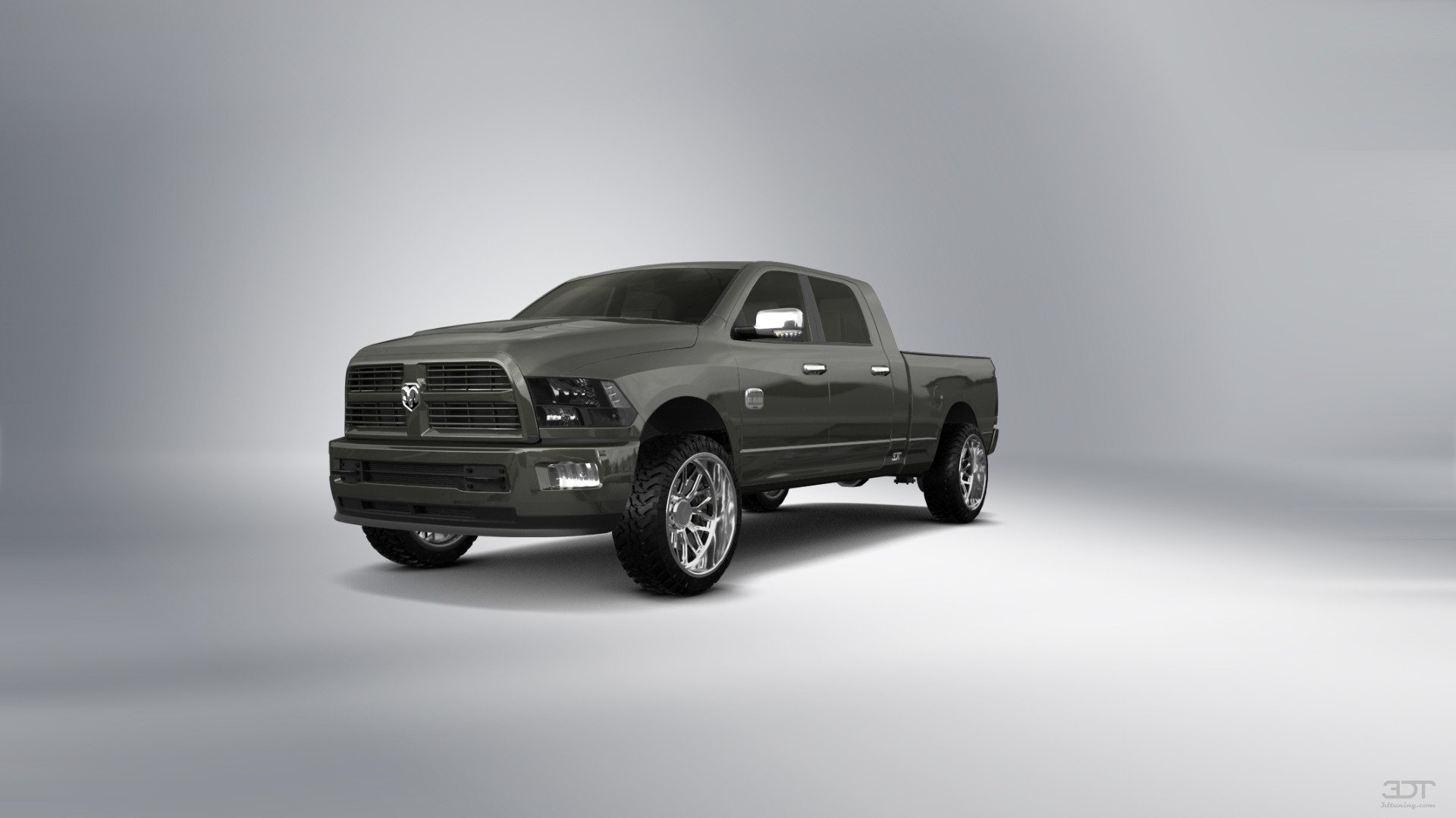 Dodge Ram 2500 Mega Cab 6.4 ft box 4 Door pickup truck 2010 tuning