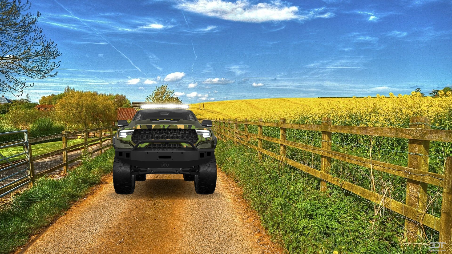 Dodge Ram 1500 TRX 4 Door pickup truck 2021 Immagini