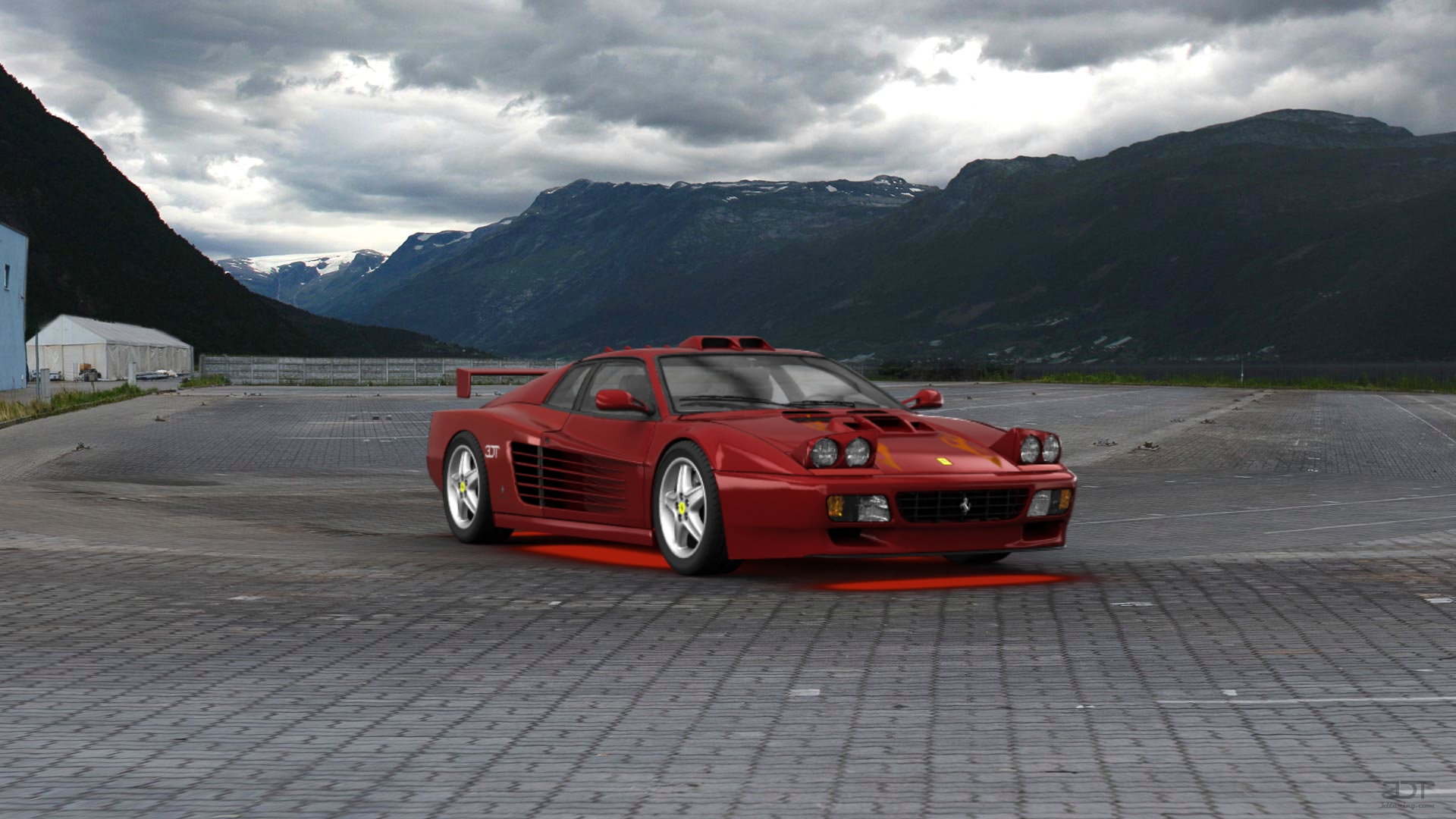 Ferrari 512 TR Coupe 1991 tuning