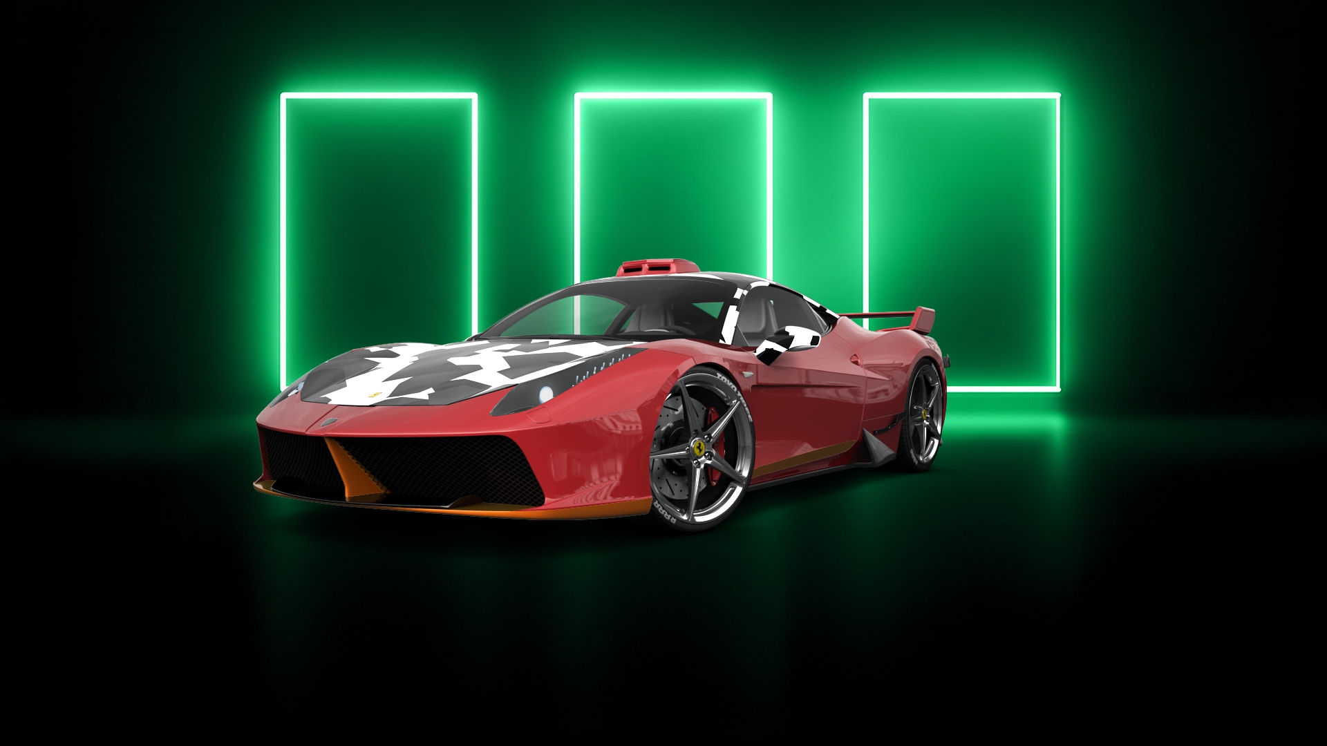 Ferrari 458 Italia 2 door spider 2010 tuning