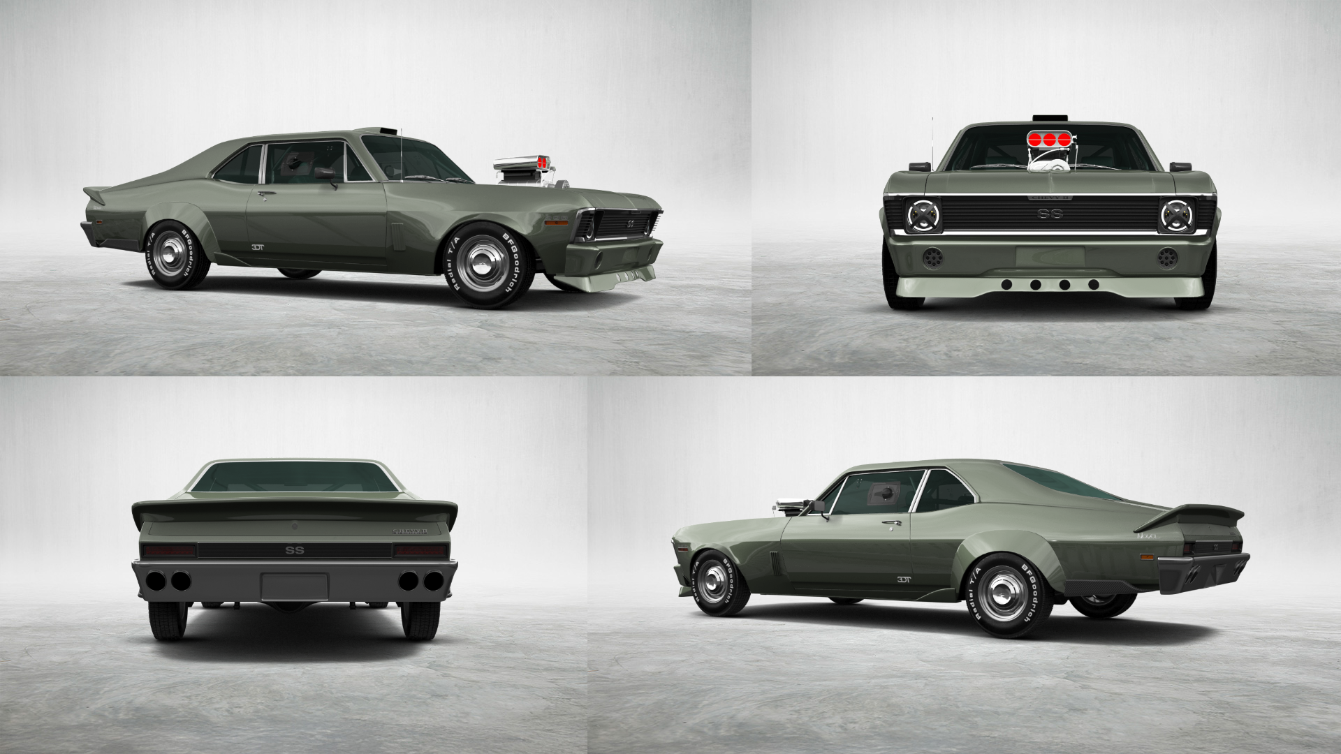 Chevrolet Chevy II Nova 2 Door Coupe 1968 tuning
