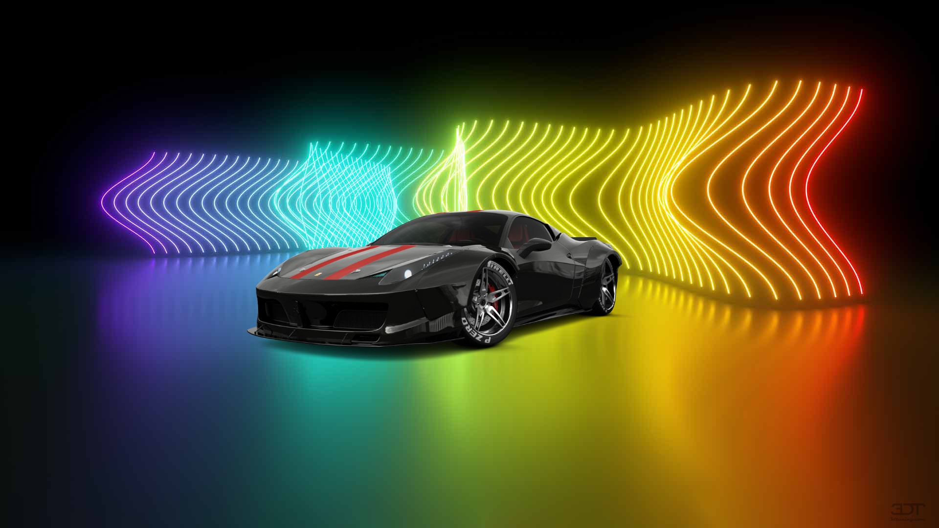 Ferrari 458 Italia 2 door spider 2010 tuning