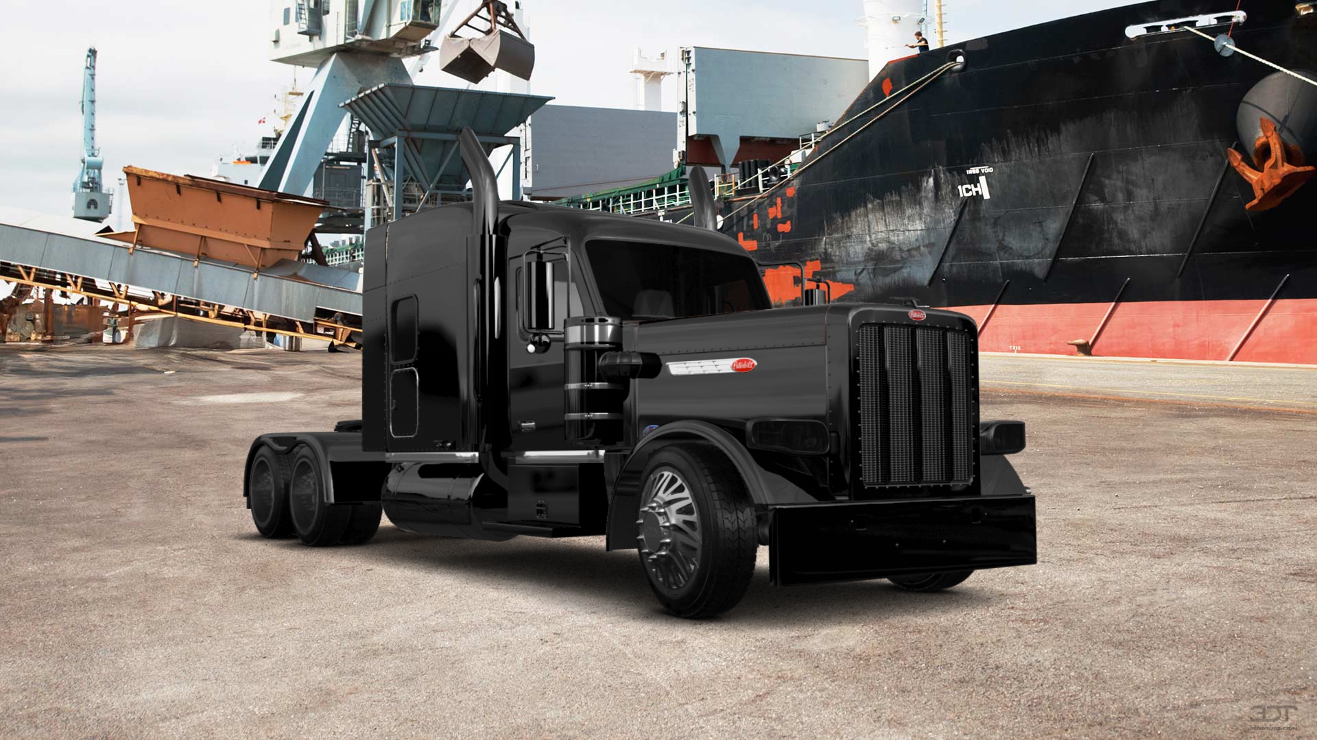 Peterbilt 589 Sleeper Cab Truck 2024 tuning