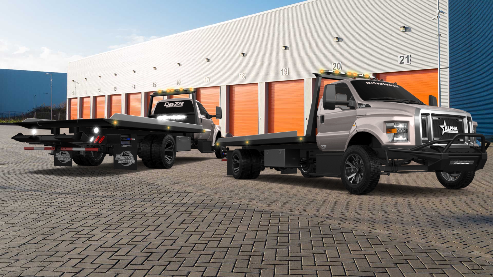Ford F-650 Tow Truck Pickup 2016
