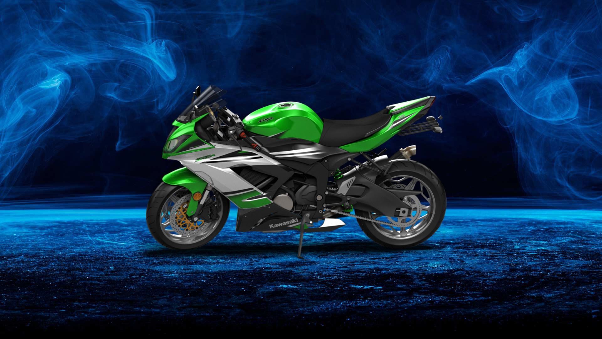 Kawasaki Ninja ZX 6R Sport Bike 2015