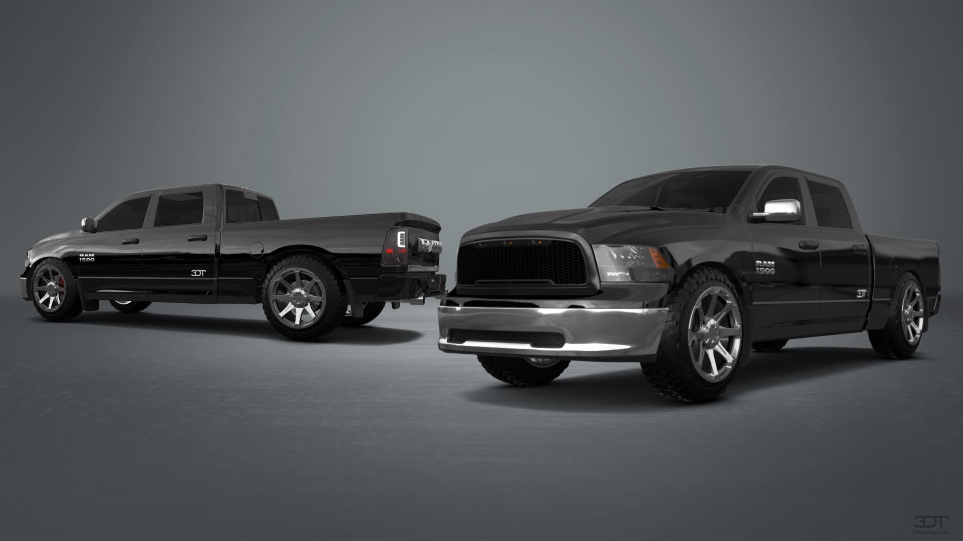 Dodge Ram 1500 Crew Cab 6.4 ft box 4 Door pickup truck 2009