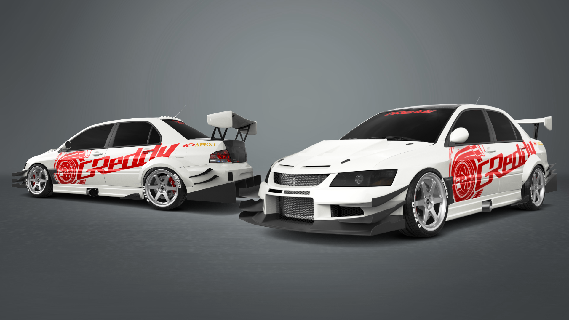 Mitsubishi Lancer Evo IX 4 Door Saloon 2005 tuning