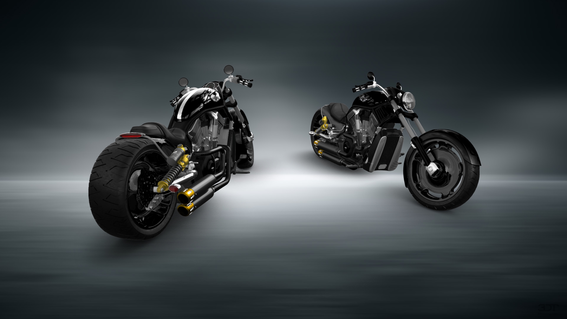 Harley-Davidson Custom Chopper Cruiser 2011