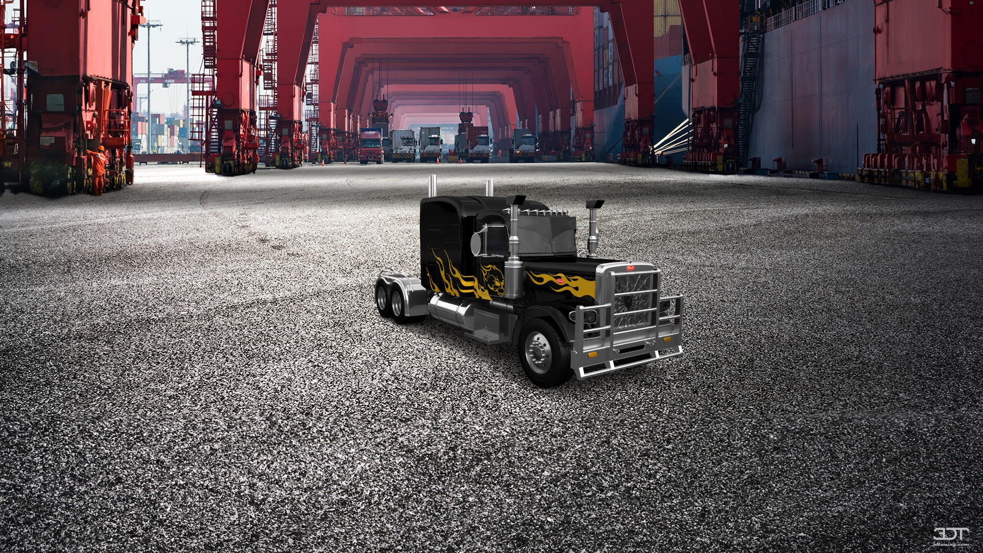 Peterbilt 389 Sleeper Cab Truck 2016 tuning