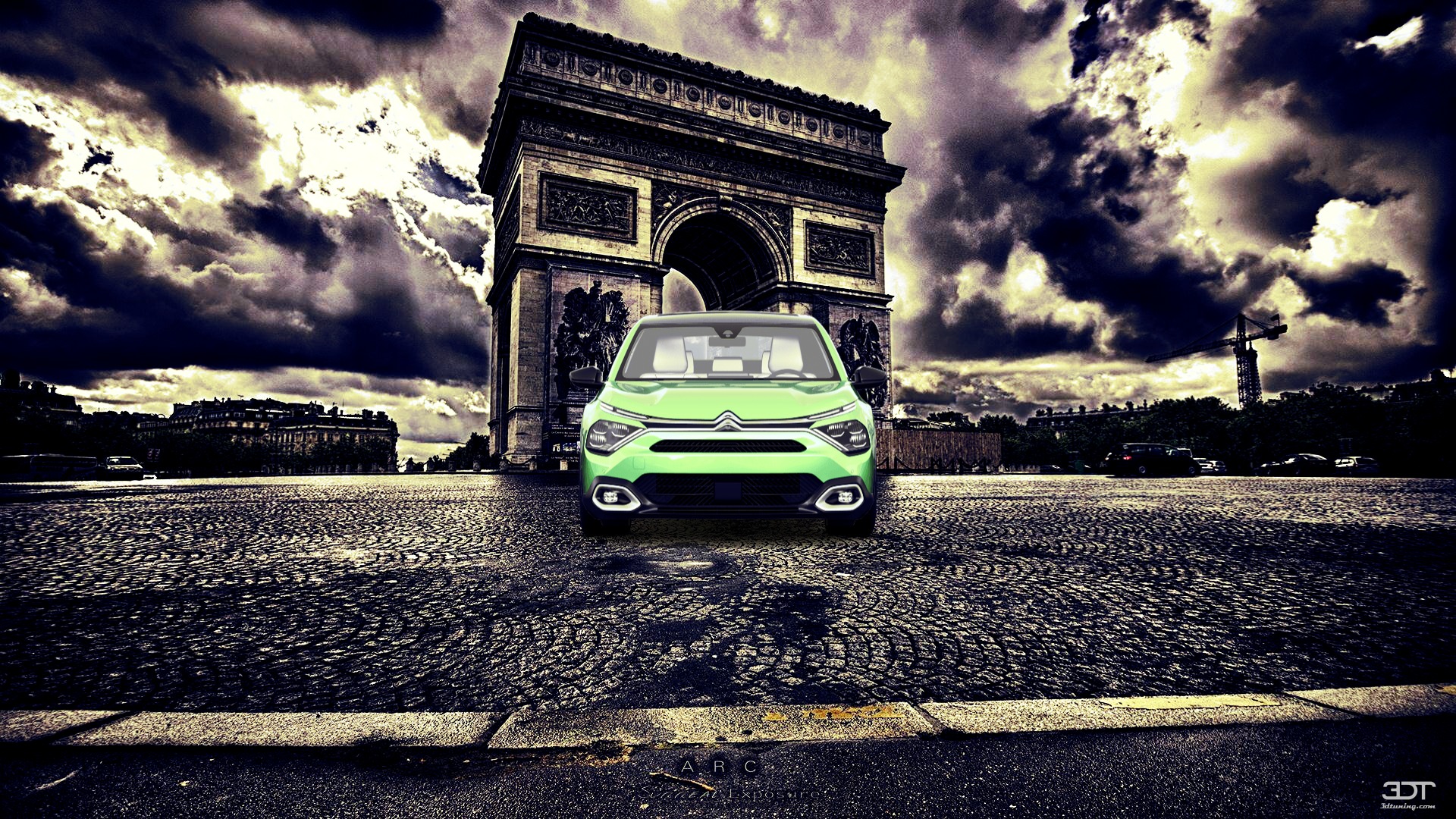 Citroen C4X 4 door fastback saloon 2022 Imágenes