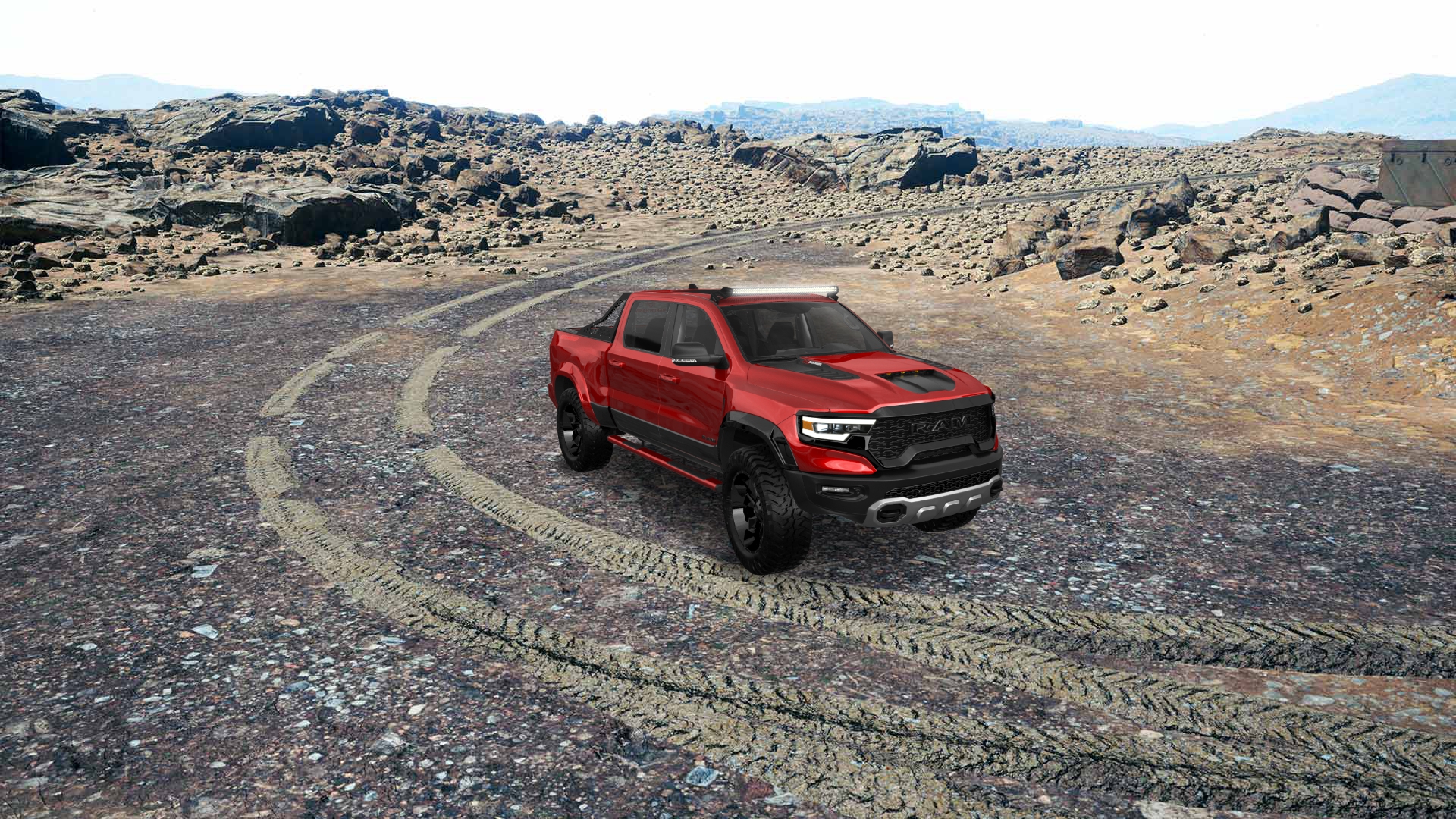 Dodge Ram 1500 TRX 4 Door pickup truck 2021