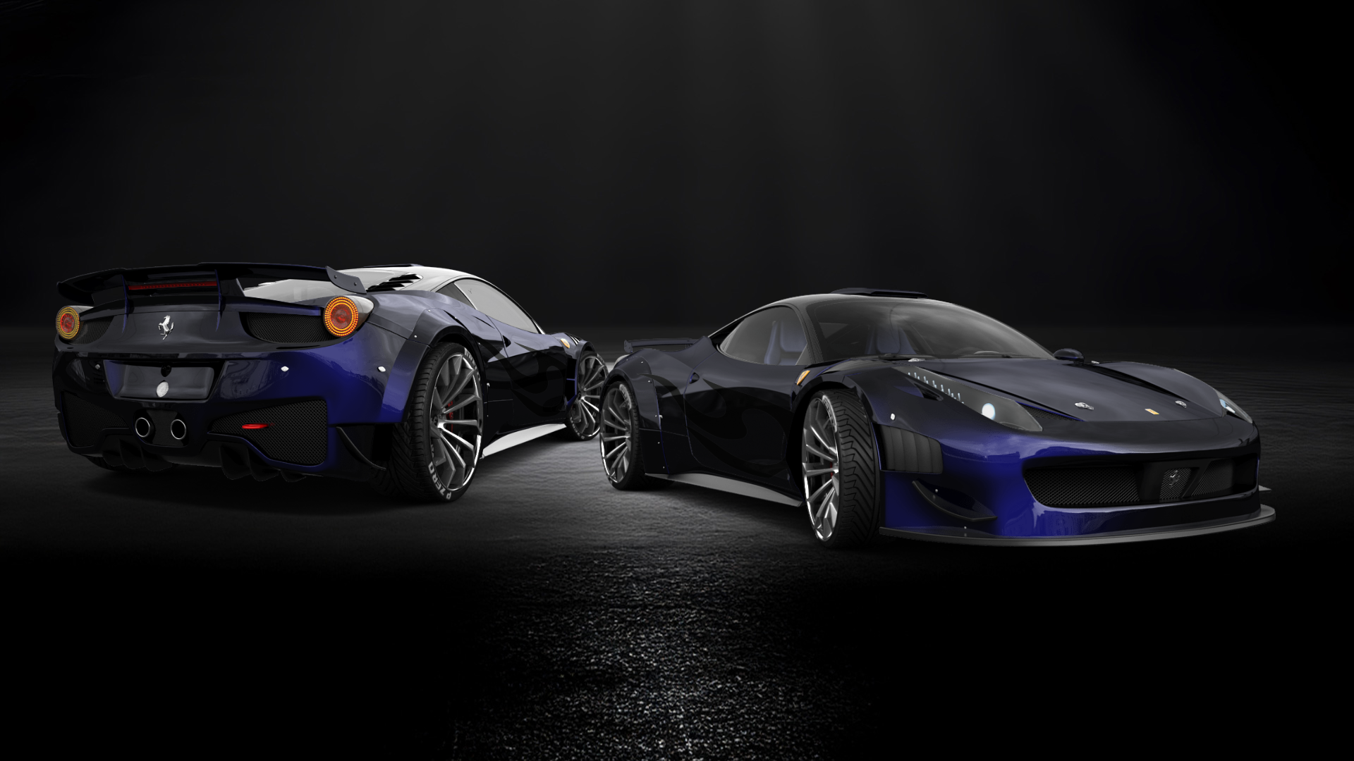 Ferrari 458 Italia 2 door spider 2010 tuning