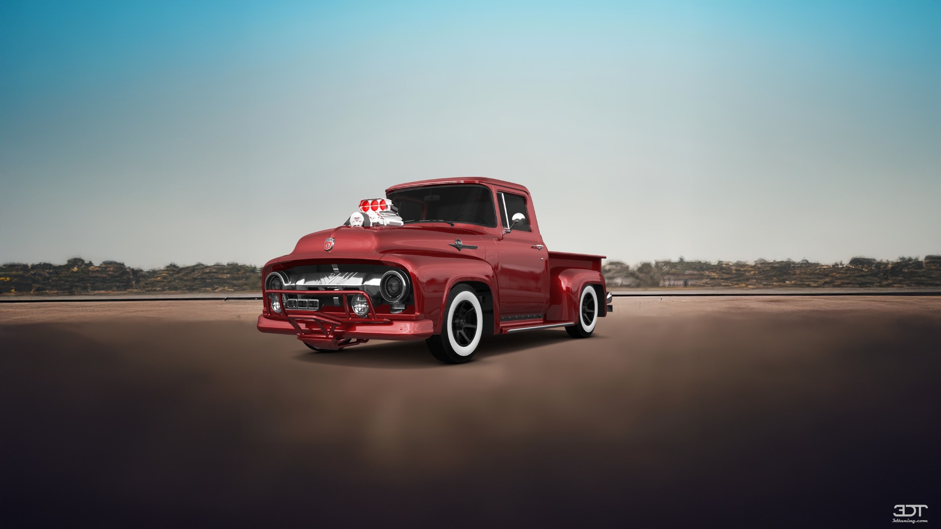 Ford F-100 2 Door truck 1956 tuning