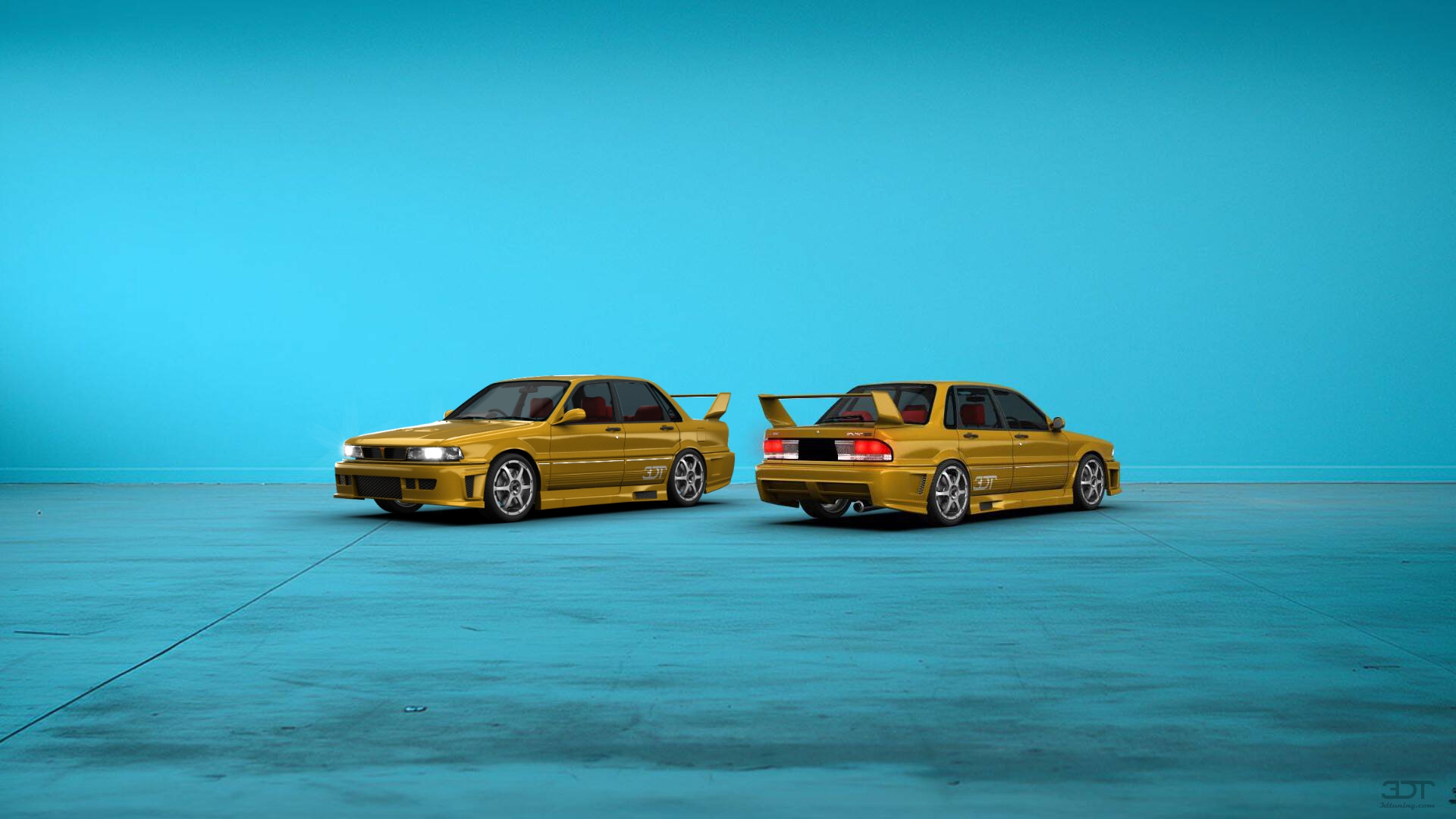 Mitsubishi Galant Sedan 1987 tuning