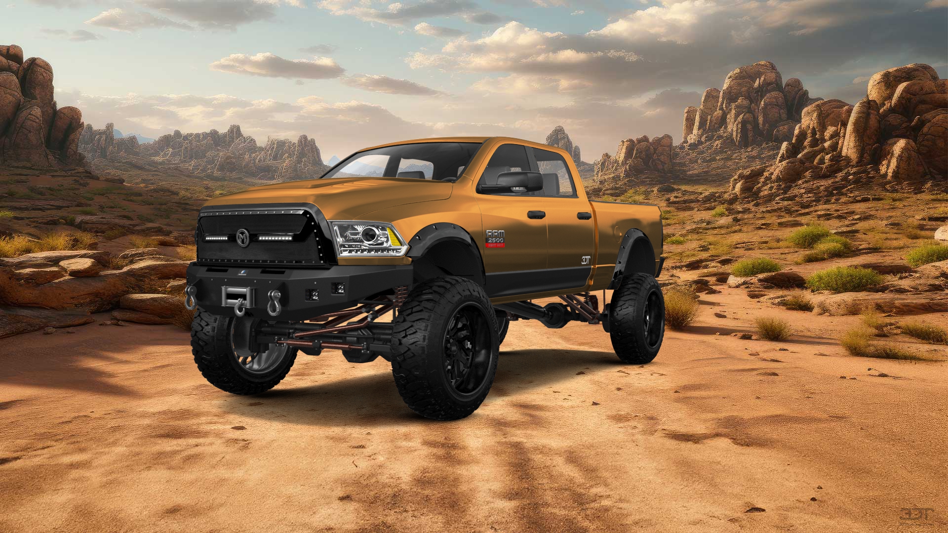 Dodge Ram 2500 4 Door Truck 2014