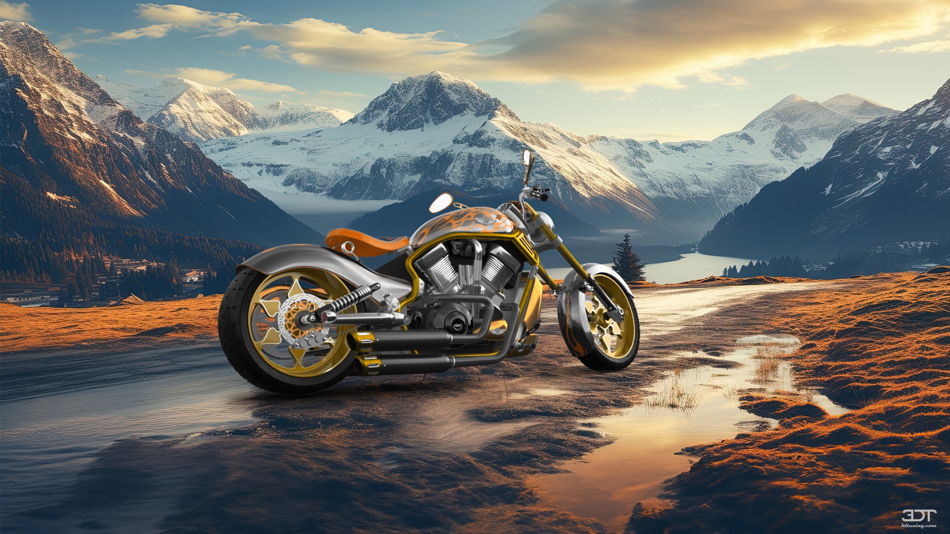 Harley-Davidson Custom Chopper Cruiser 2011