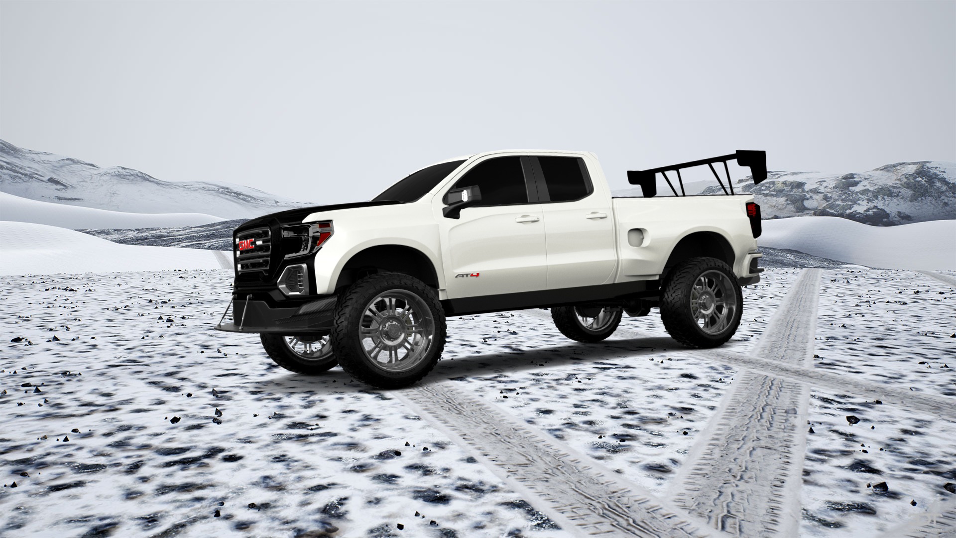 GMC Sierra 1500 4 Door pickup truck 2019 tuning