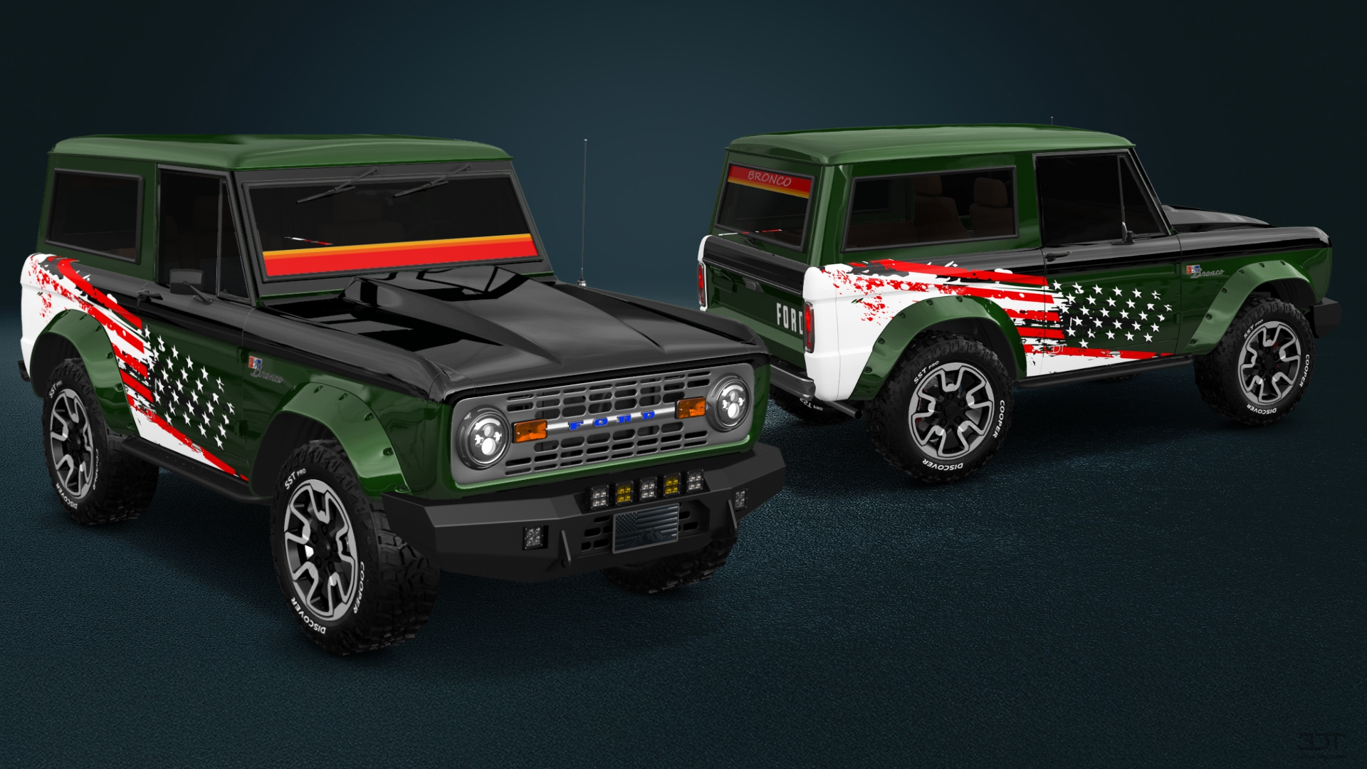 Ford Bronco 3 Door SUV 1965
