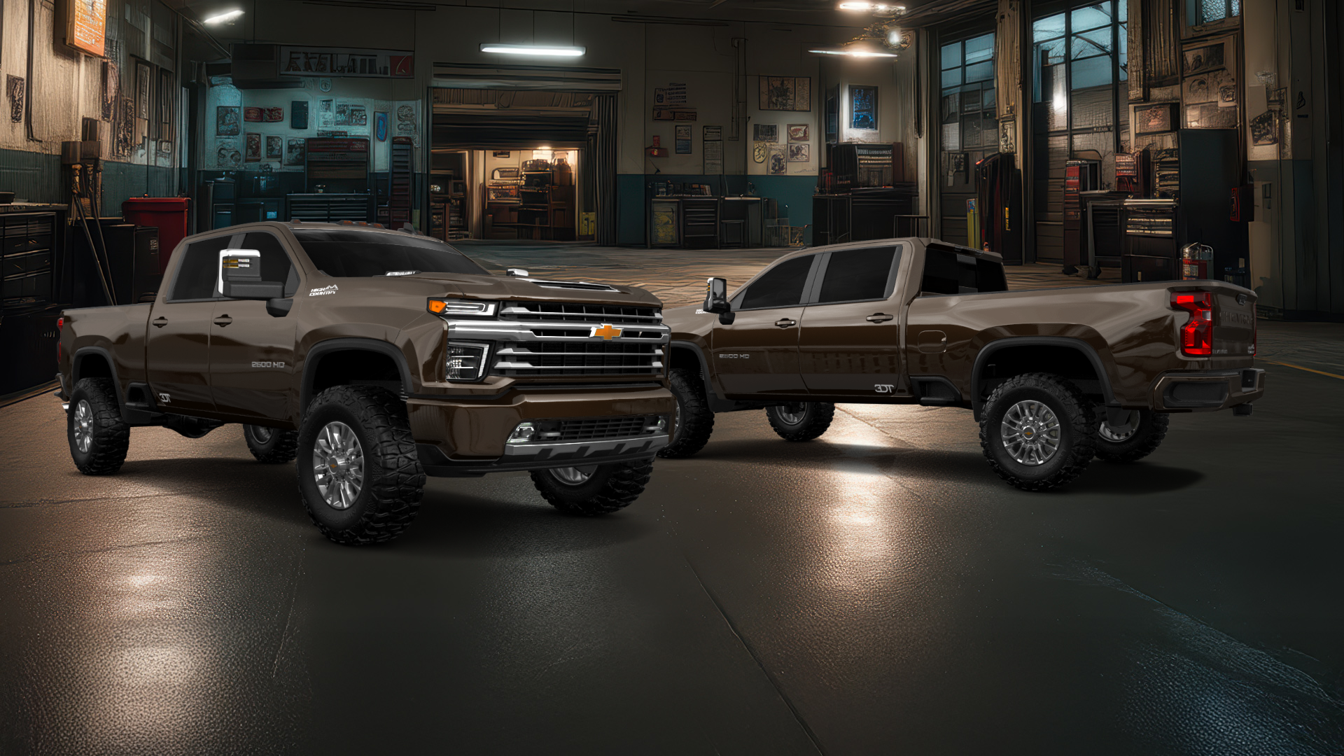 Chevrolet Silverado 2500 HD 4 Door pickup truck 2020 tuning
