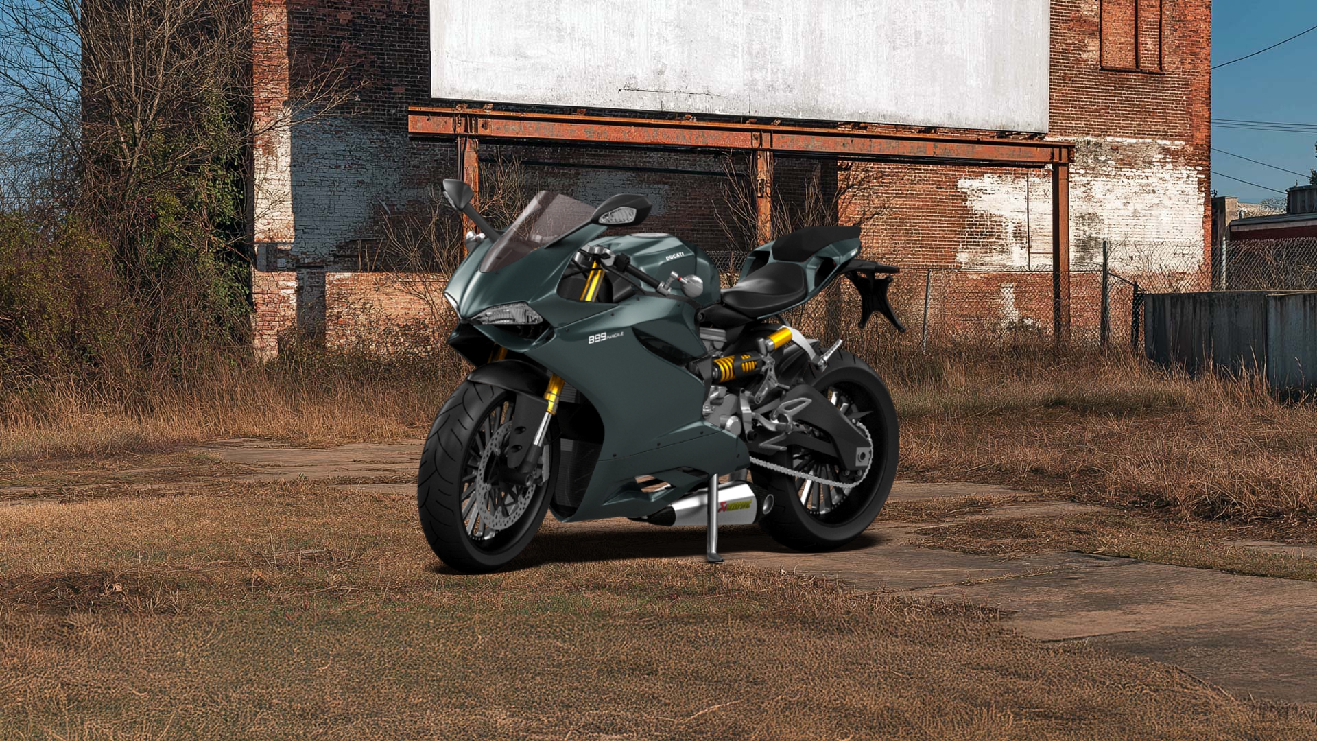 Ducati 899 Panigale Sport Bike 2015 tuning