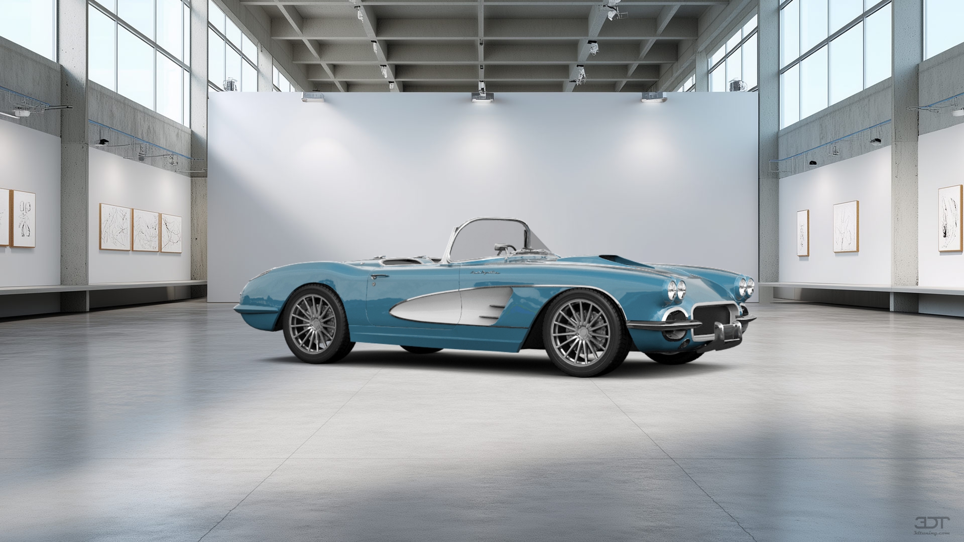 Chevrolet Corvette Convertible Coupe 1958 tuning