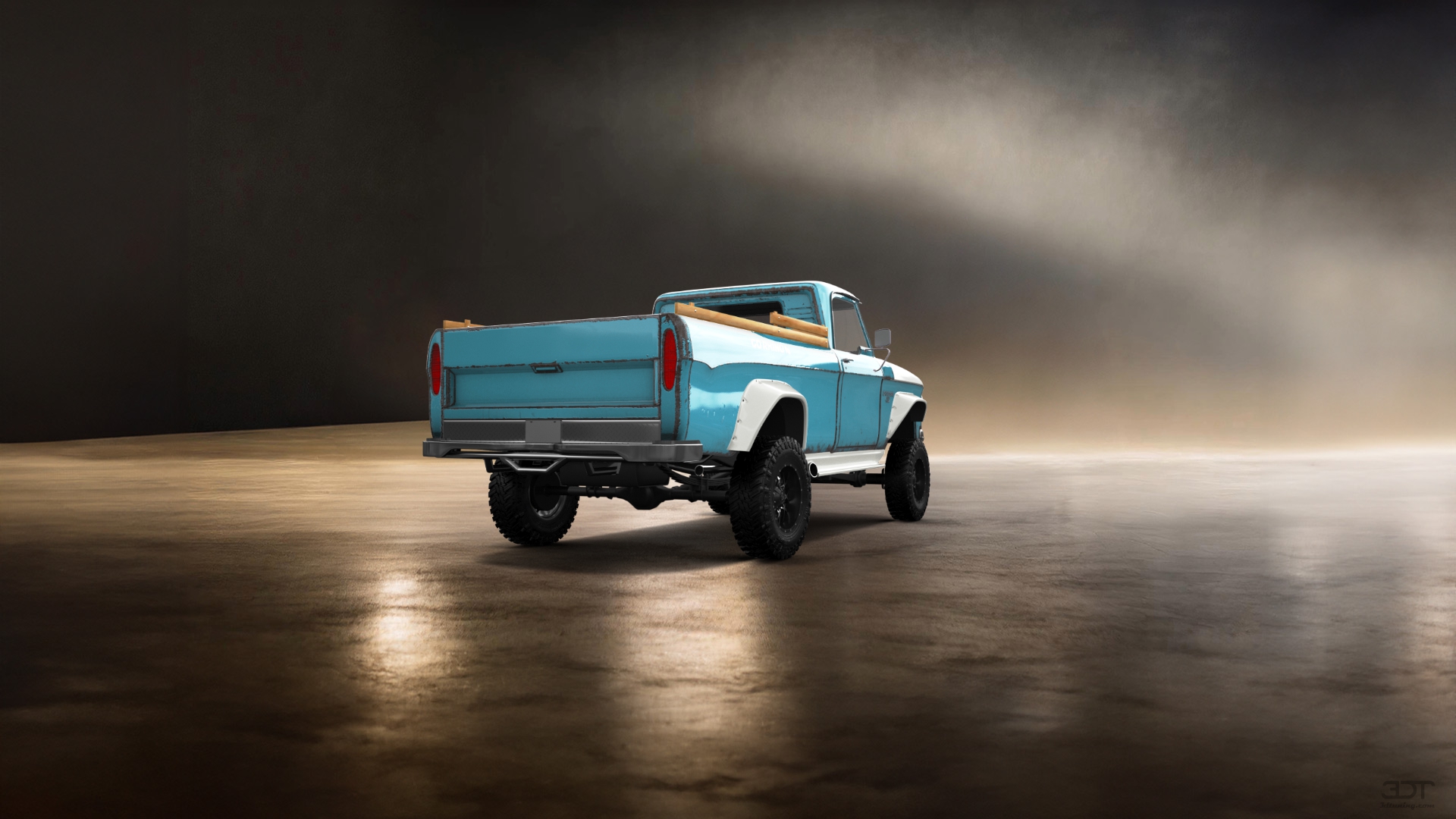 Dodge Power Wagon W200 2 Door pickup truck 1966 tuning