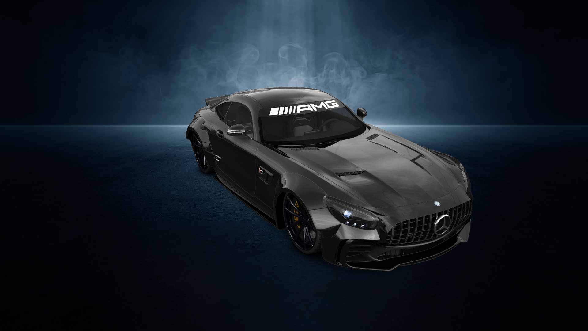 Mercedes AMG GT 2 door fastback coupe 2016