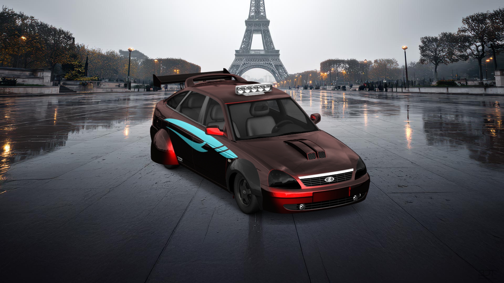 Lada Priora 2172 5 Door Hatchback 2012 tuning