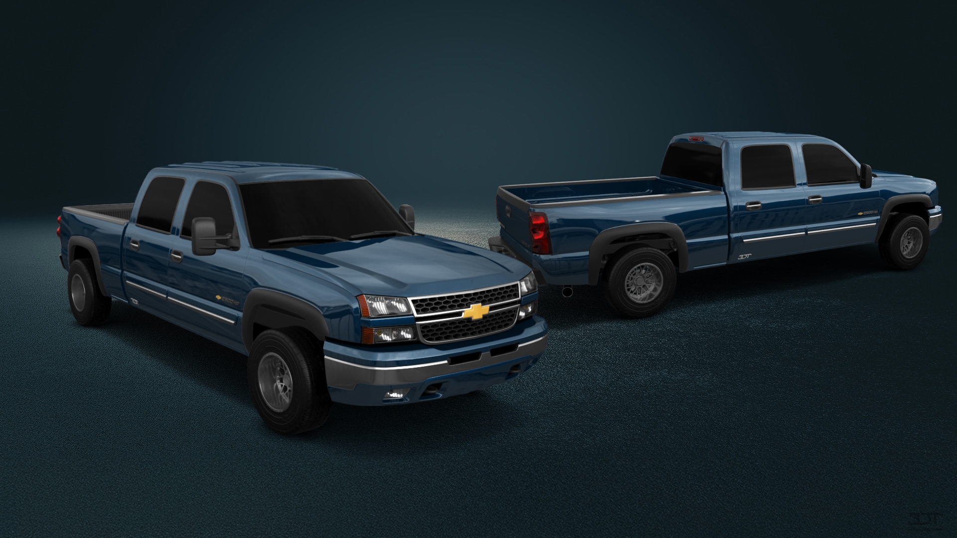 Chevrolet Silverado 2500 HD Long Box 4 Door pickup truck 2002 tuning