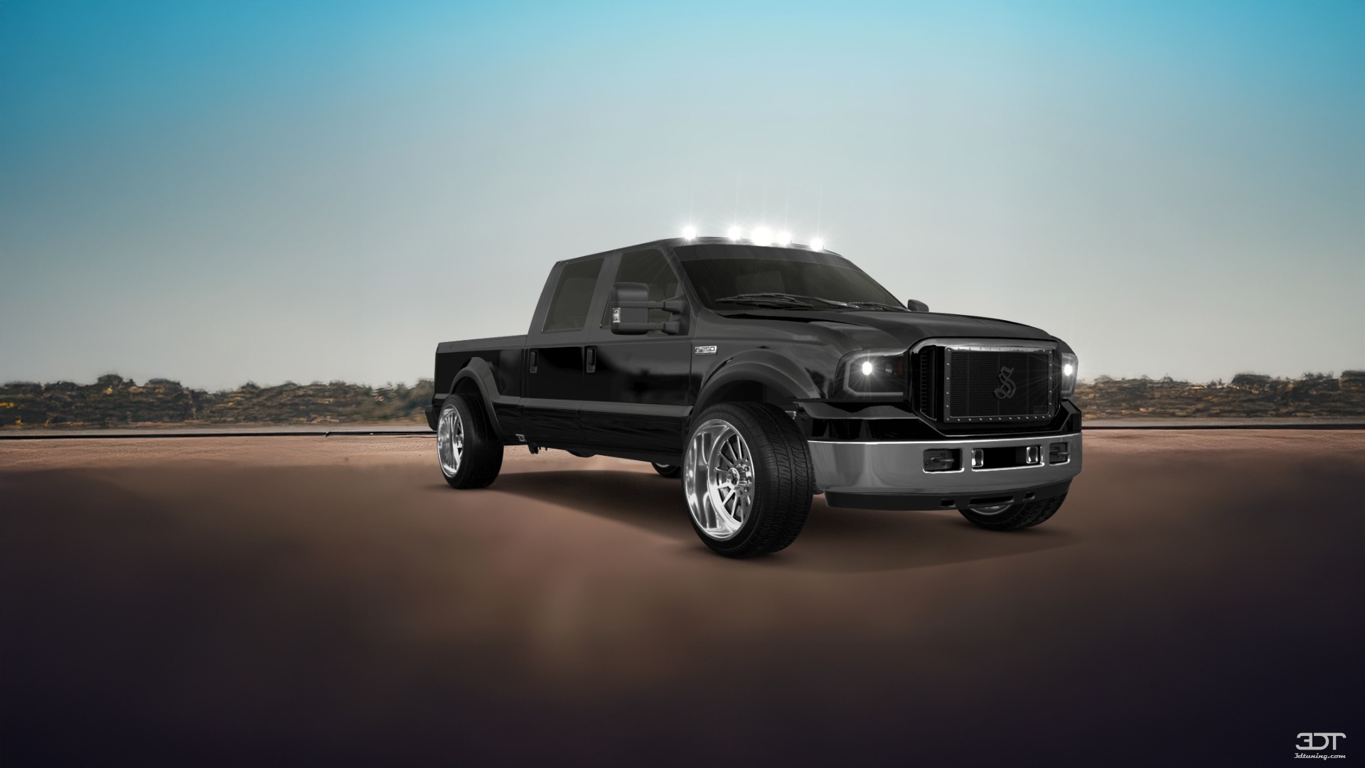 Ford F-250 Crew Cab 4 Door pickup truck 1999 tuning