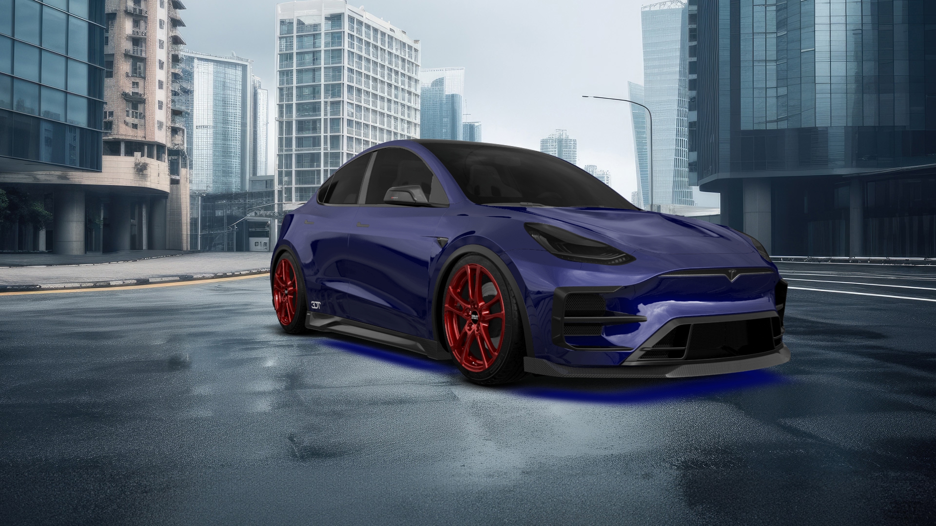 Tesla Model Y 5 Door SUV 2020 tuning