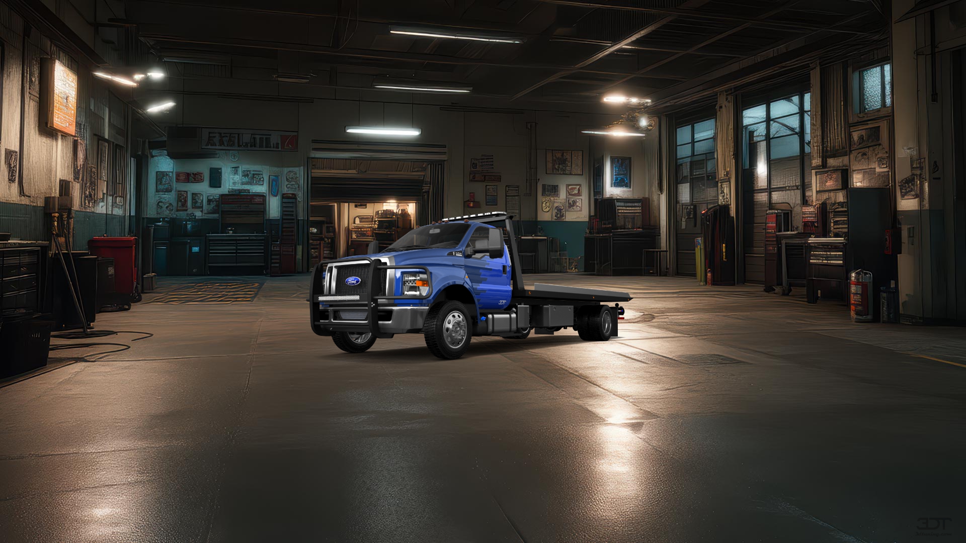 Ford F-650 Tow Truck Pickup 2016 tuning