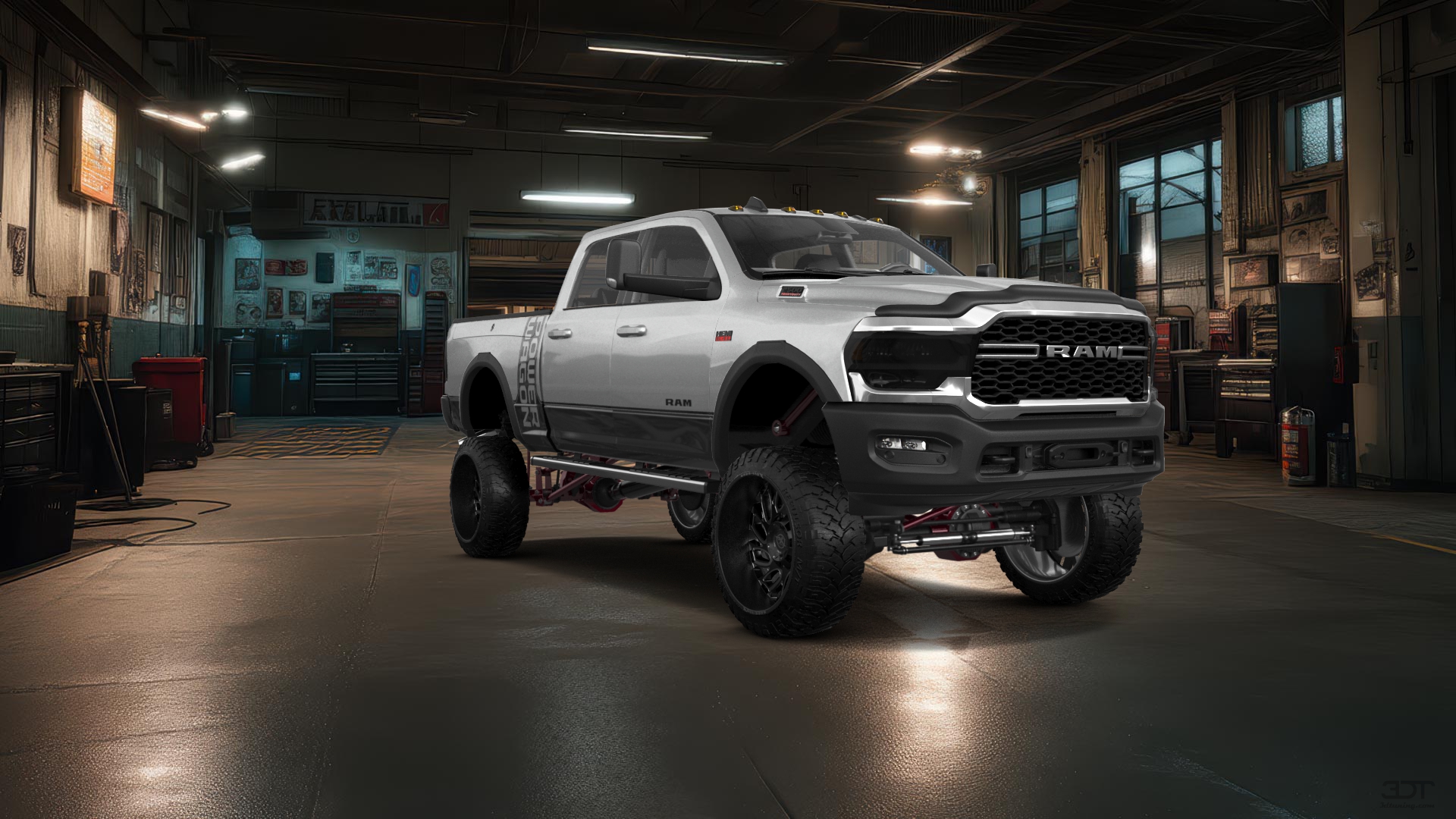 Dodge Ram 2500 4 Door pickup truck 2020 tuning