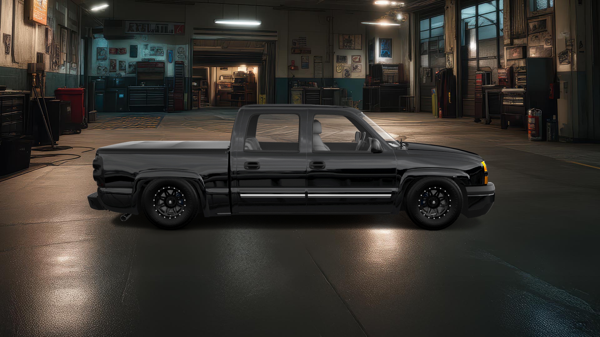 Chevrolet Silverado 1500 Crew Cab 5.8ft box 4 Door Truck 2003