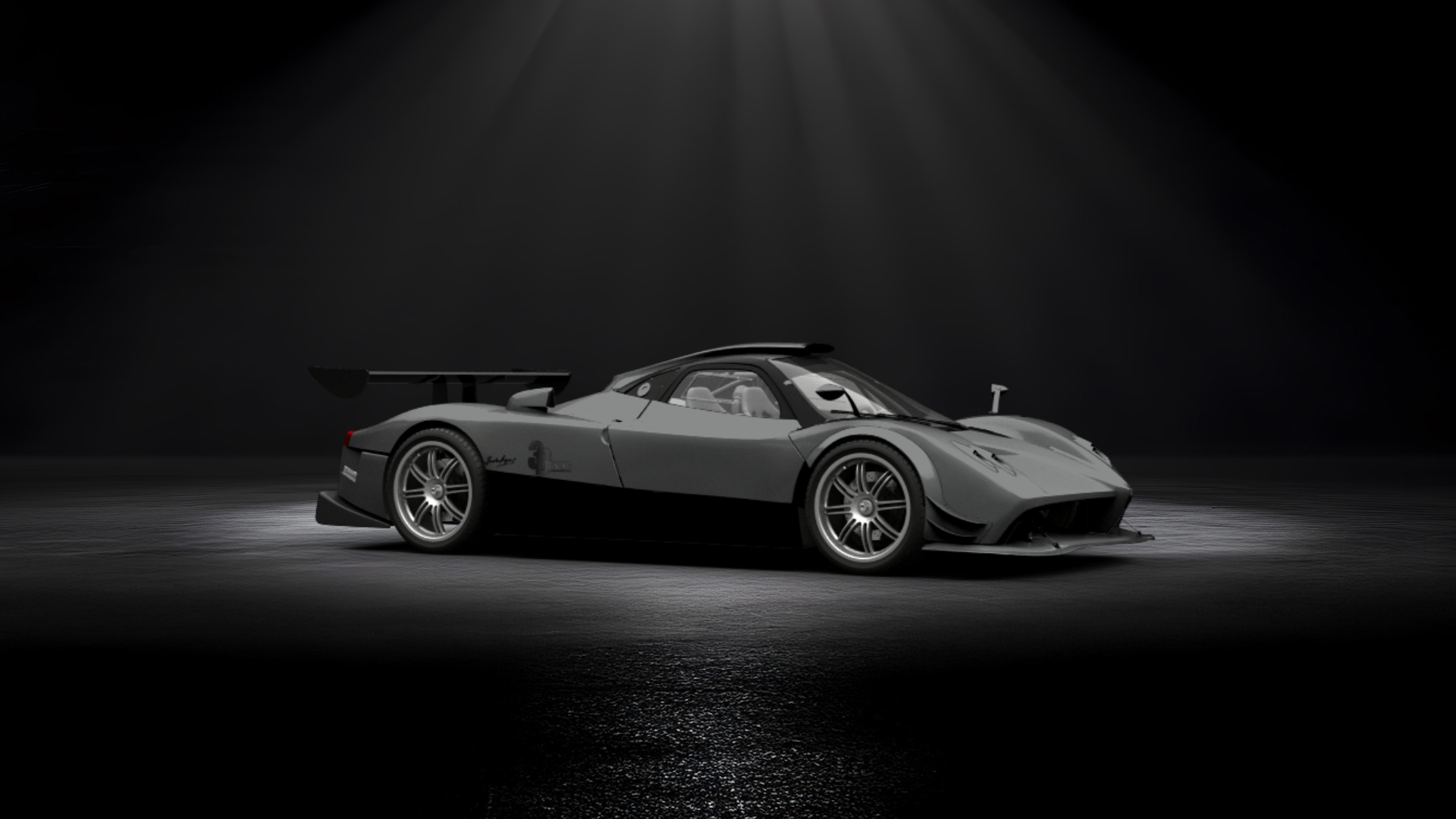 Pagani Zonda R Coupe 2009 tuning