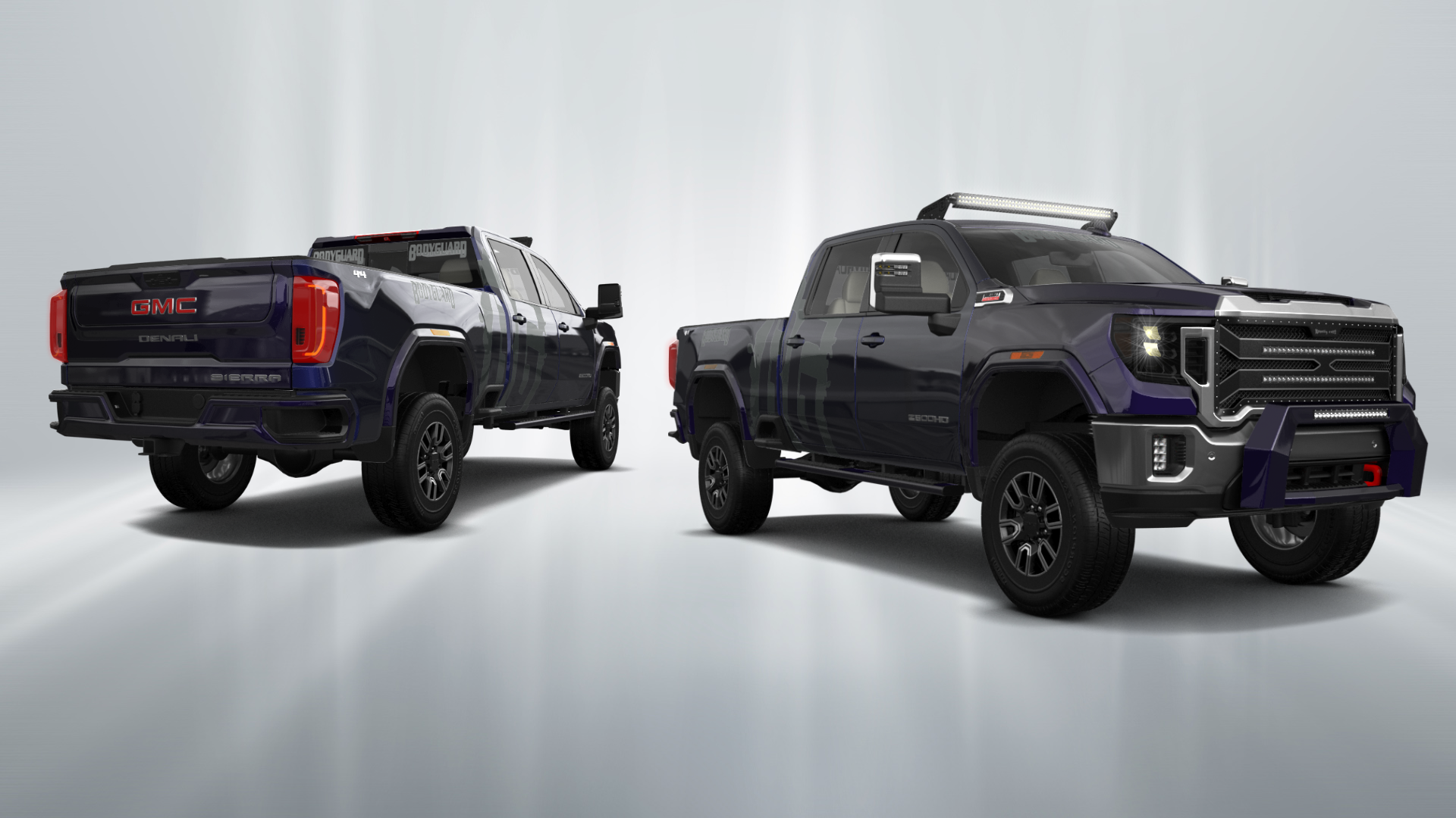 GMC Sierra 2500 HD 4 Door pickup truck 2020 tuning