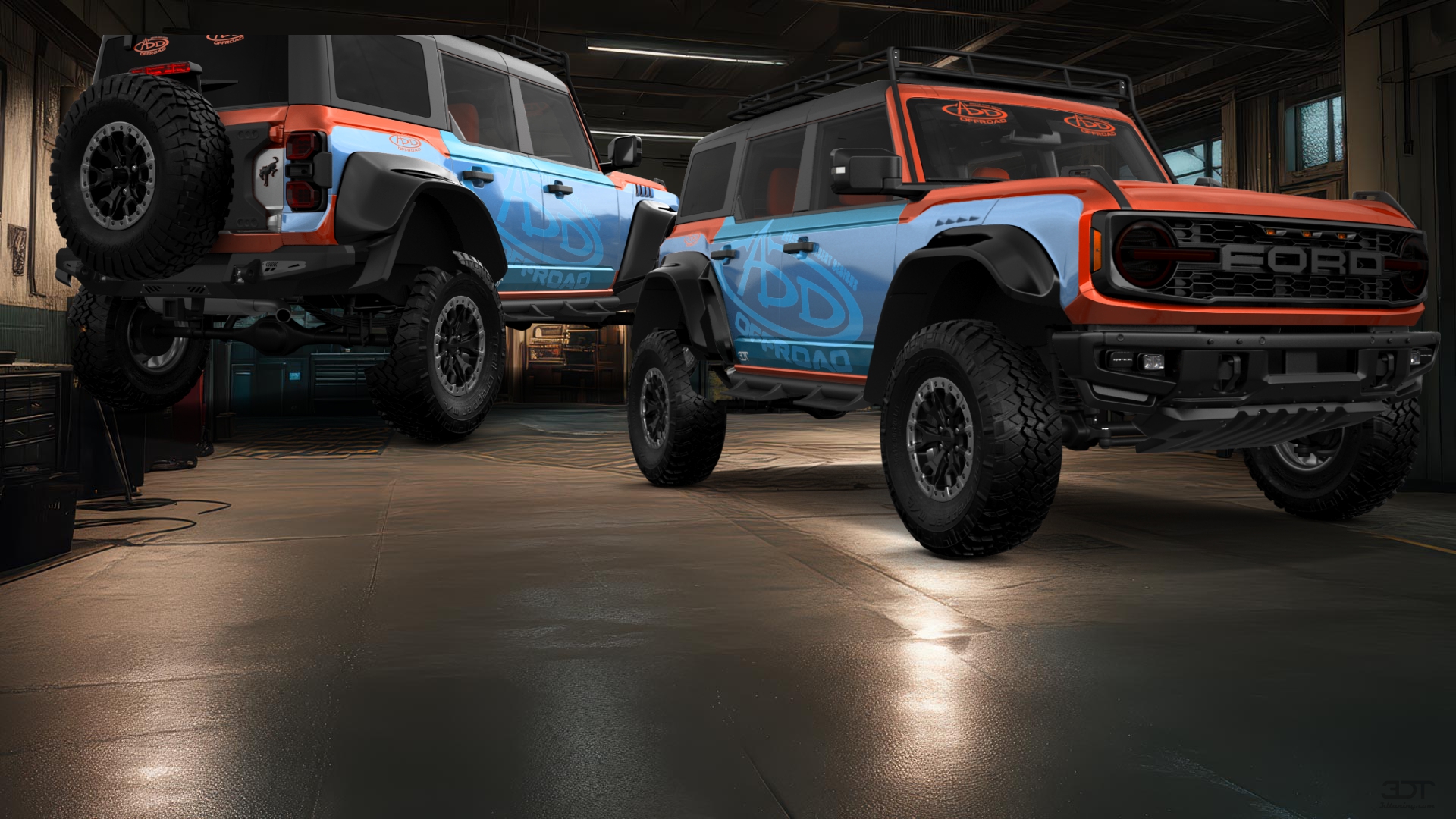 Ford Bronco Raptor 4 Door pickup truck 2022 tuning