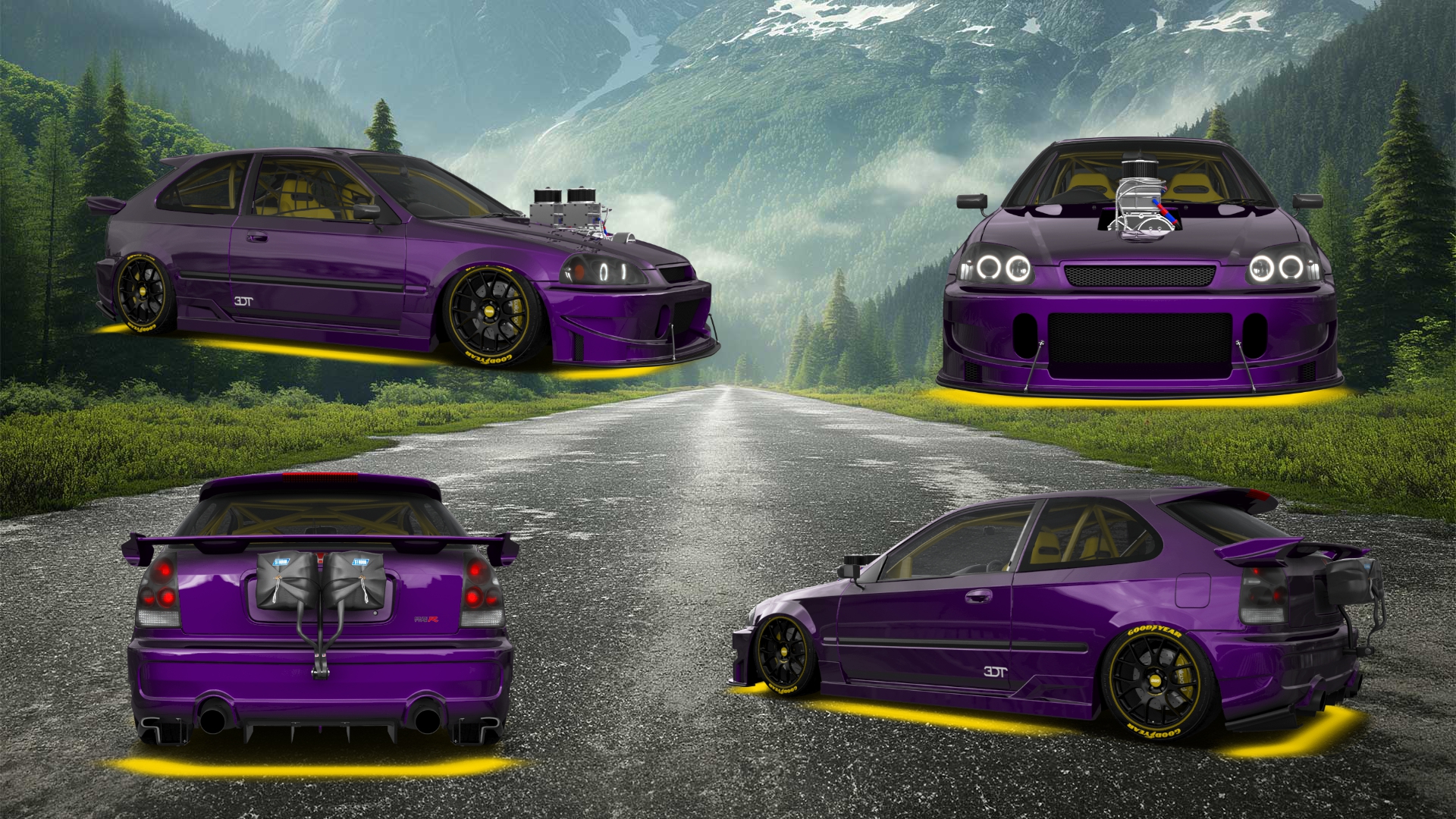 Honda Civic 3 Door Hatchback 1997