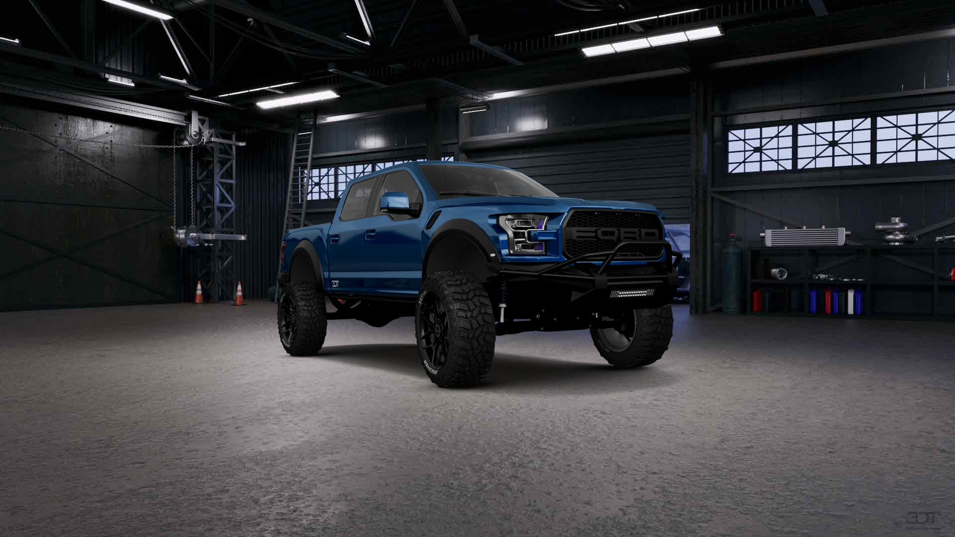 Ford F-150 Raptor 4 Door pickup truck 2017 tuning