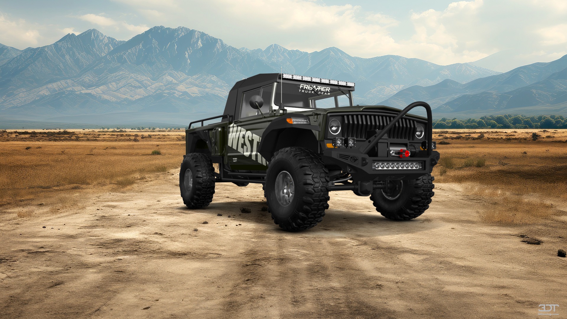 Jeep Kaiser M715 2 Door pickup truck 1968