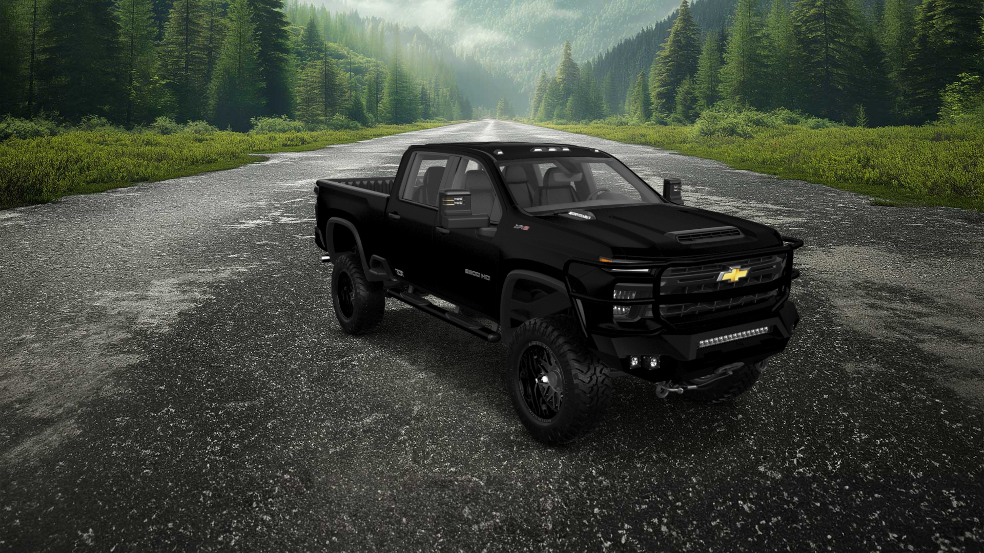 Chevrolet Silverado 2500 HD 4 Door pickup truck 2024 tuning