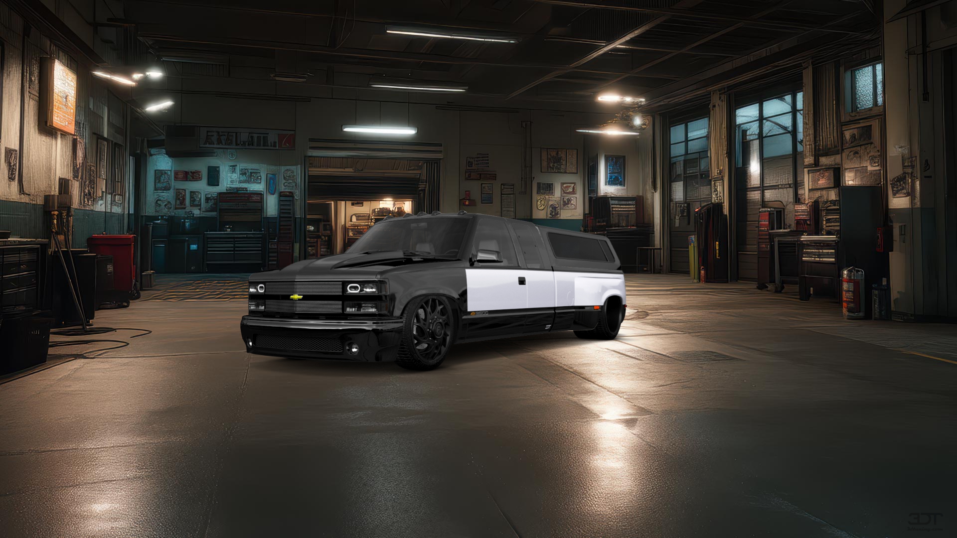 Chevrolet K3500 Extended Cab Pickup Truck 1988 tuning