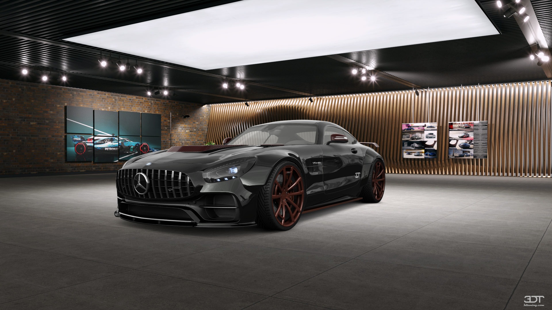 Mercedes AMG GT 2 door fastback coupe 2016