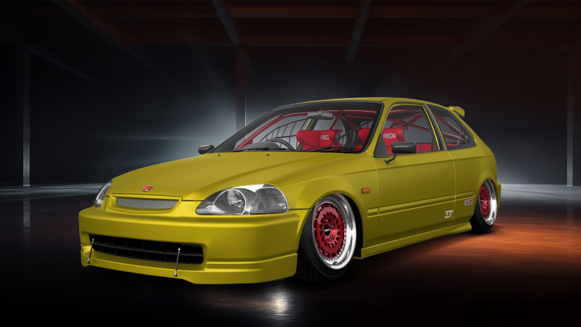 Honda Civic 3 Door Hatchback 1997 tuning