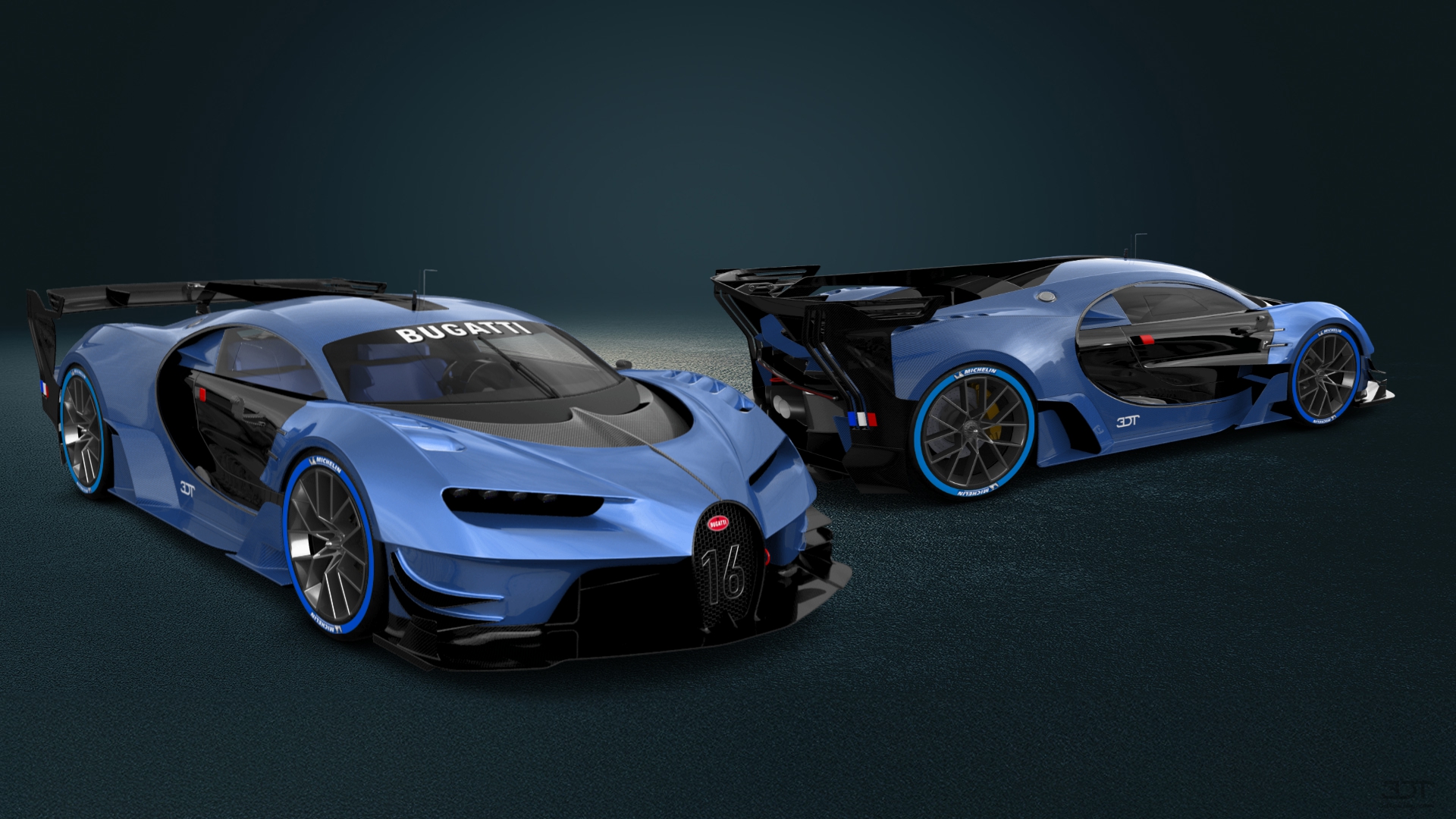 Bugatti Vision GT Supercar 2015 tuning