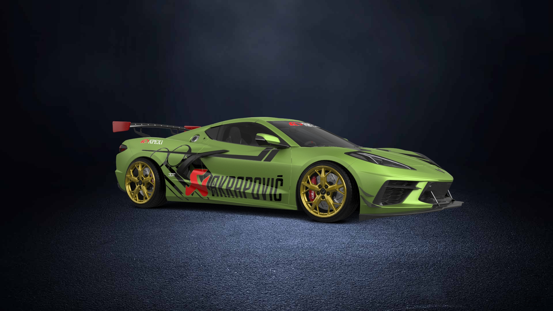 Chevrolet Corvette 2 door targa top 2020 tuning