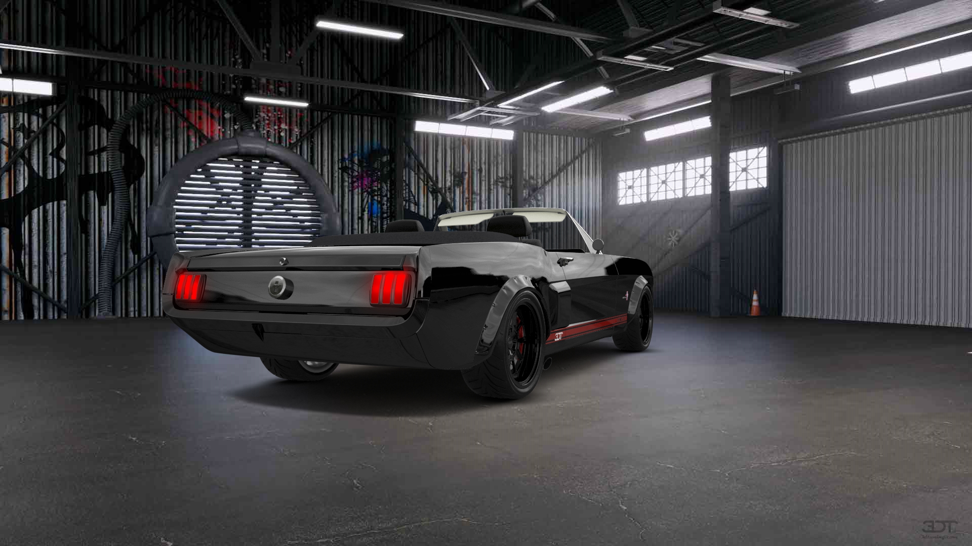 Ford Mustang challenge Convertible 3964 tuning