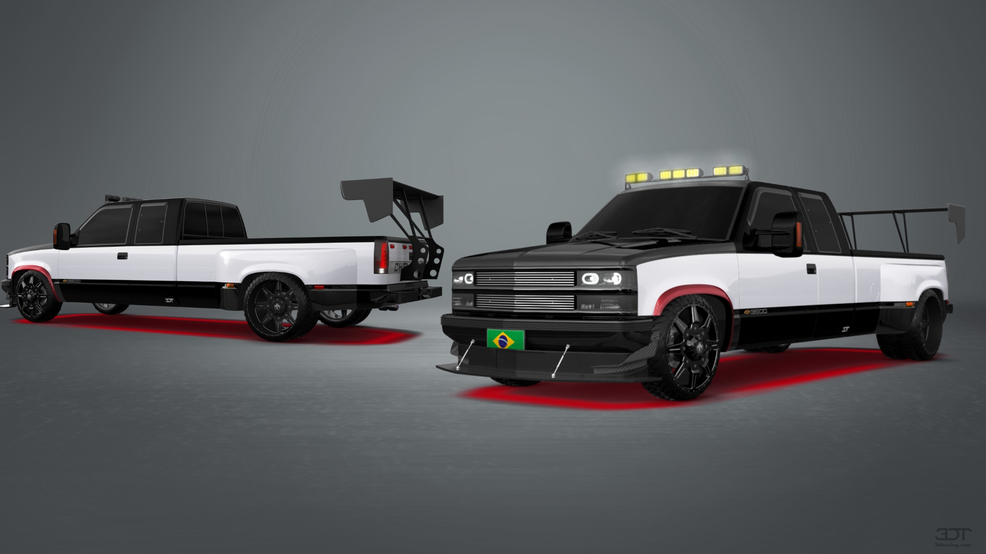 Chevrolet K3500 Extended Cab Pickup Truck 1988